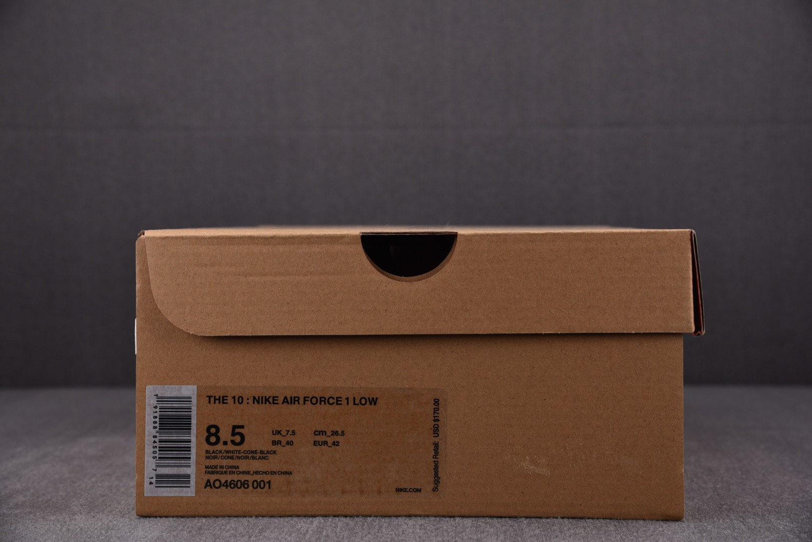 OFF 尺码:40-47.5纯原出品-Off-White x N Air Force 1 Black 2