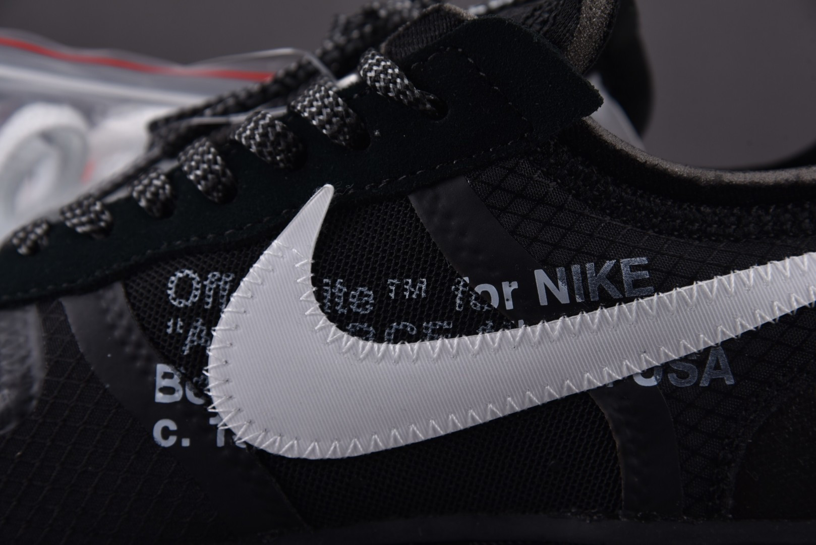 OFF 尺码:40-47.5纯原出品-Off-White x N Air Force 1 Black 2