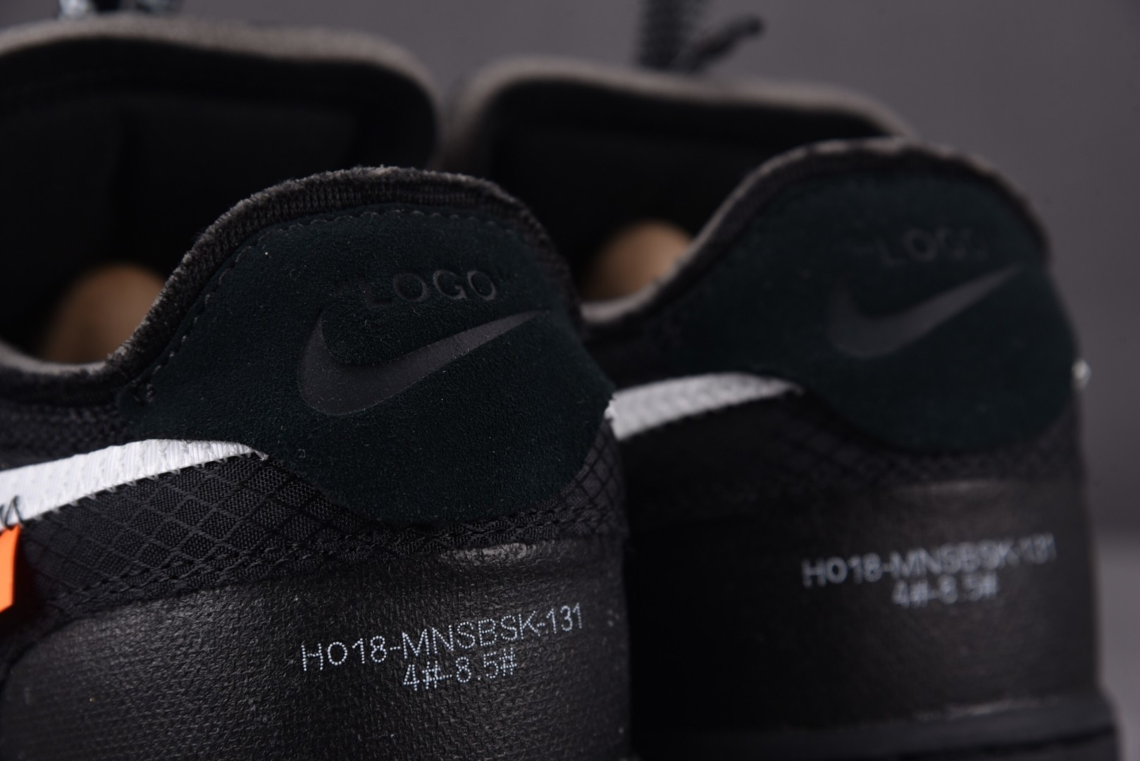 OFF 尺码:40-47.5纯原出品-Off-White x N Air Force 1 Black 2