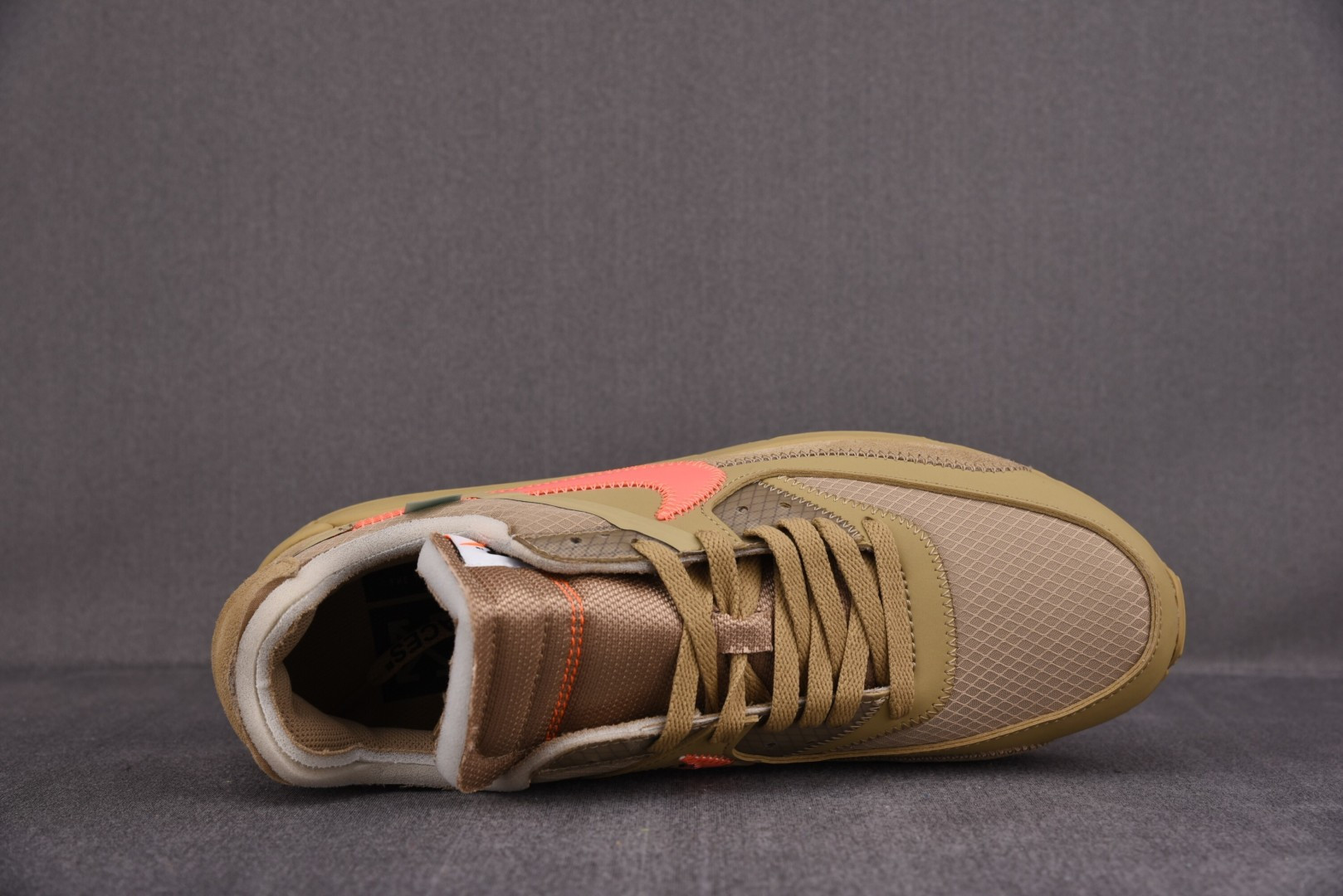 MAX90 尺码:36-47.5纯原出品-OW x NK Air Max 90 OW联名 沙漠黄 AA7