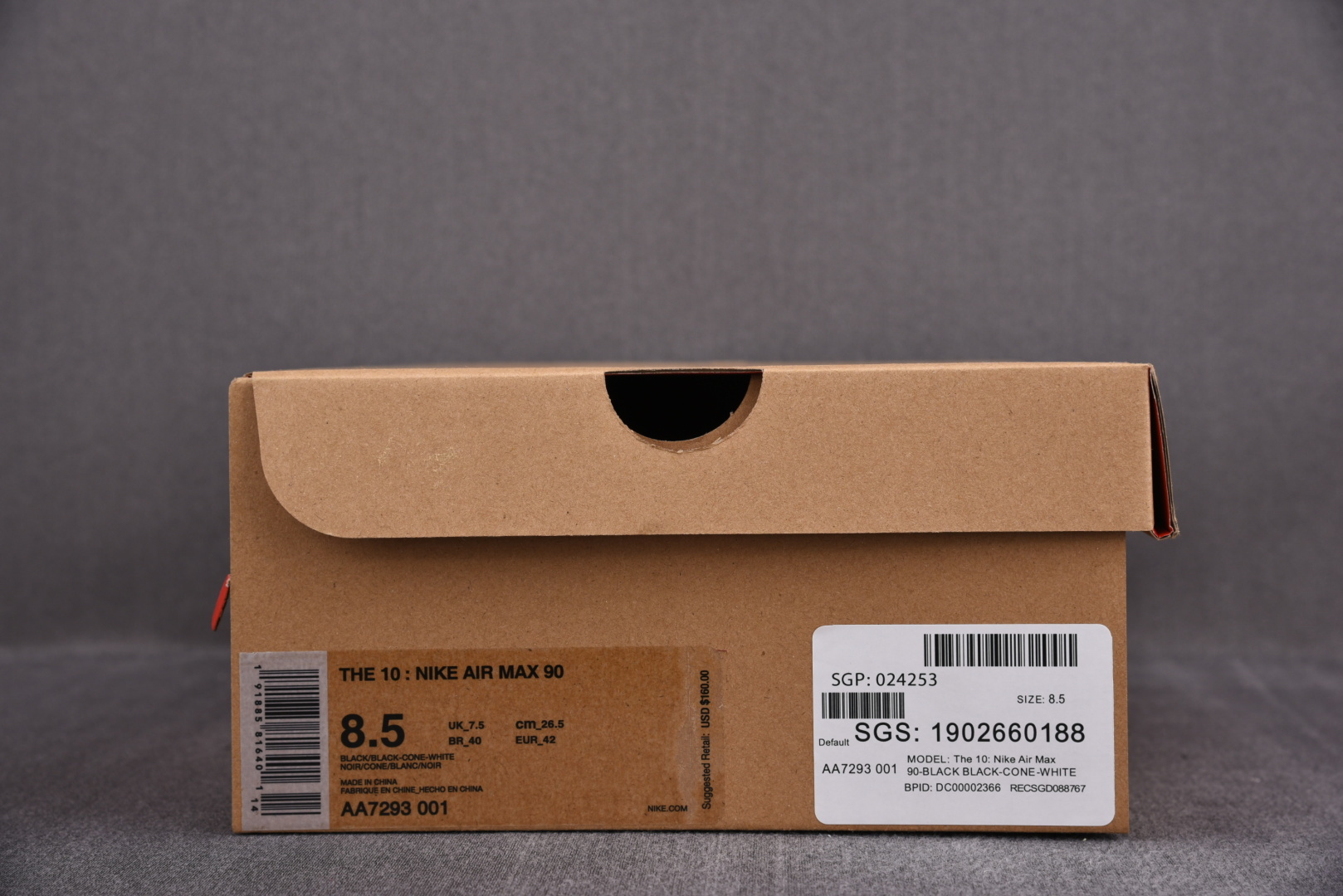 OFF 尺码:36-47.5纯原出品-Off-White x NK Air Max 90 OW限量联名跑