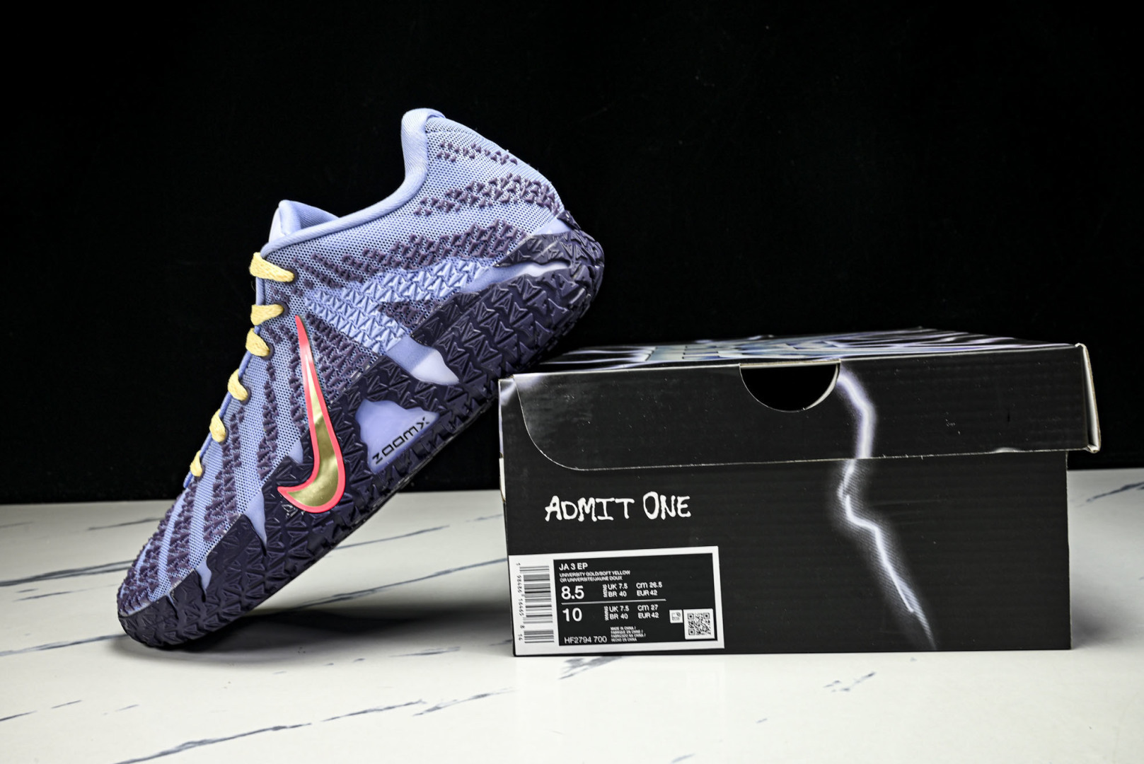 JA 尺码39-46纯原版出品-NK JA3 EP 莫兰特三代低帮实战篮球鞋 HF2794-700尺码3