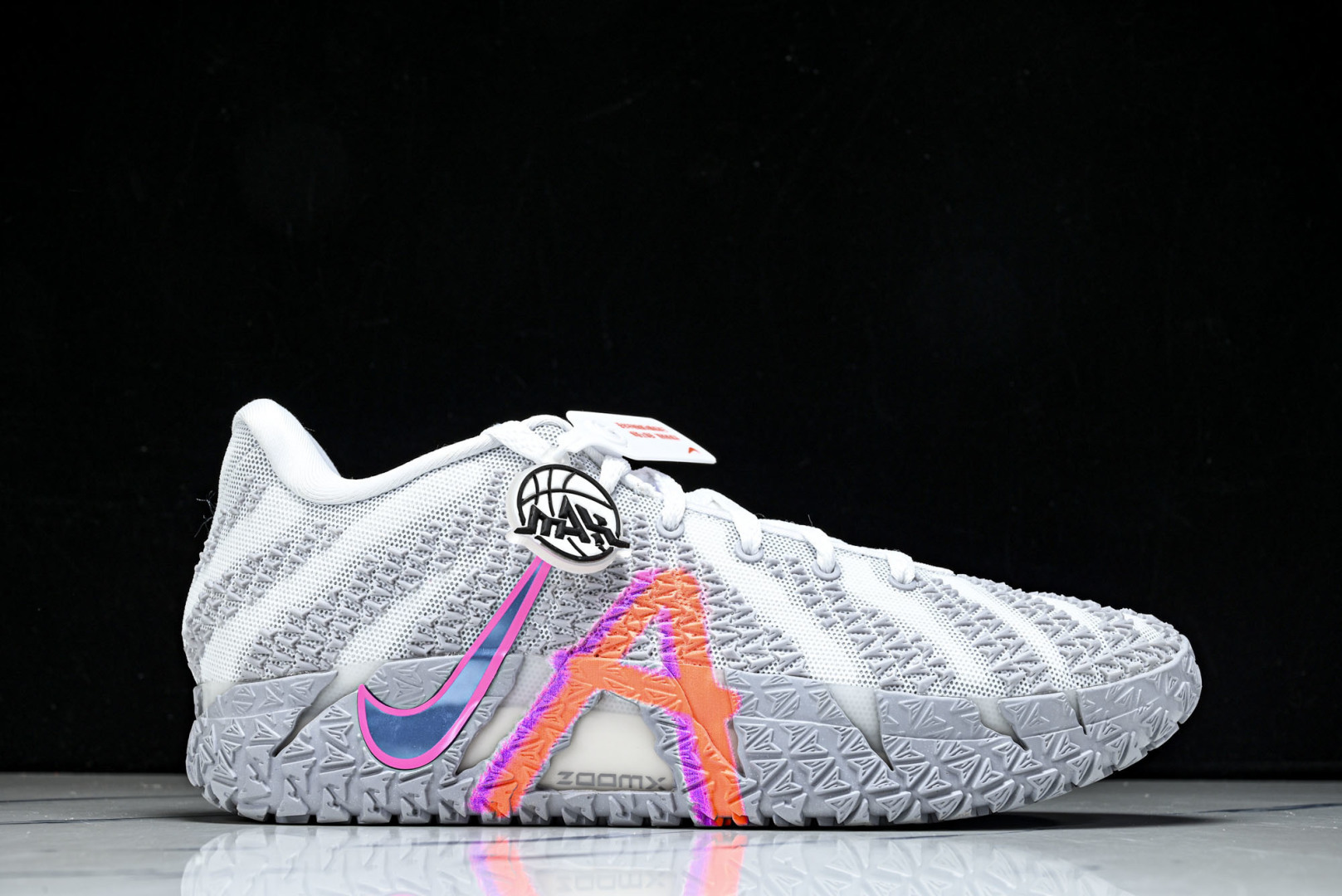 JA 尺码39-46纯原版出品-NK JA3 EP 莫兰特三代低帮实战篮球鞋 HF2794-100尺码3