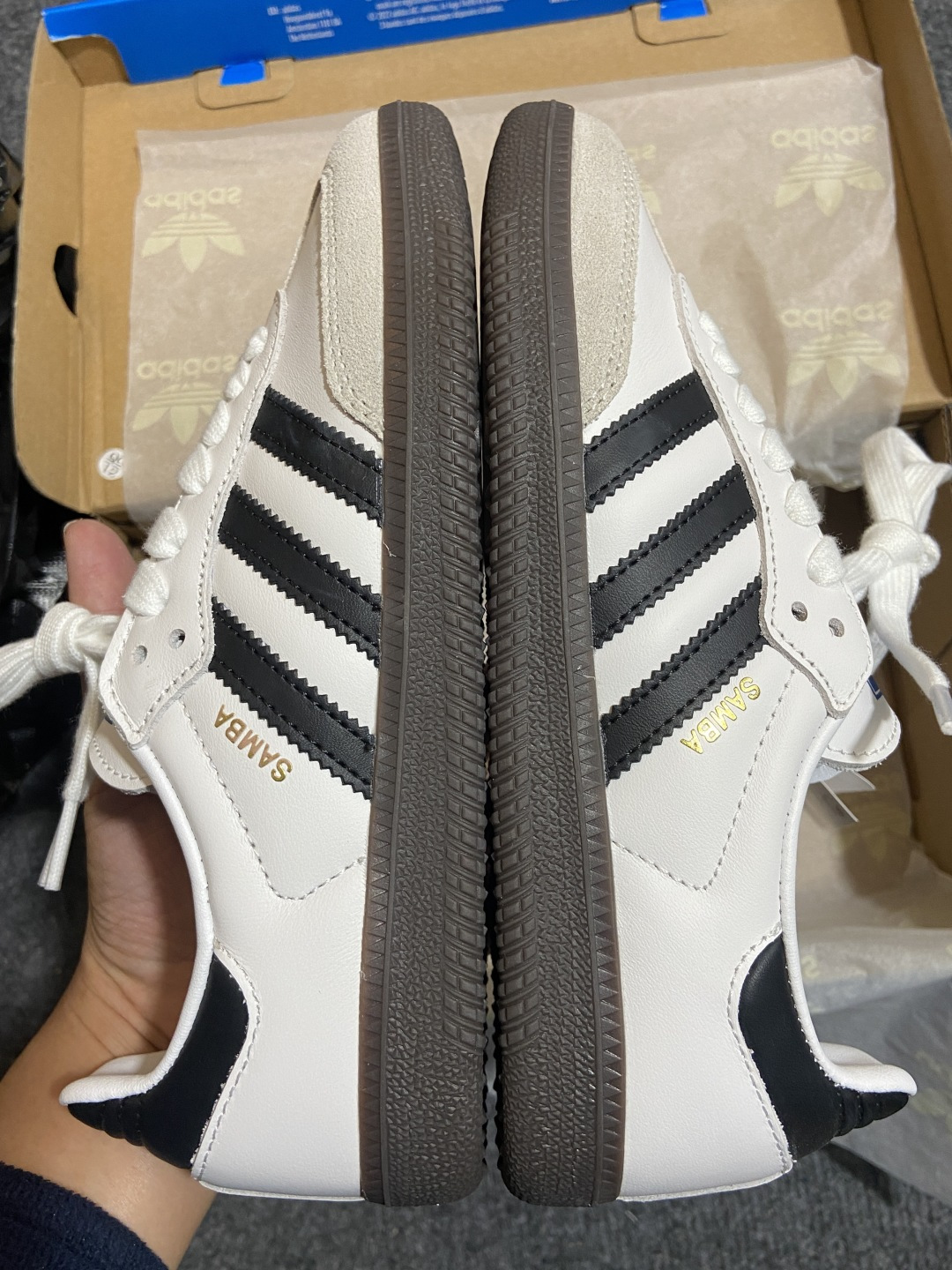 补货Originals桑巴德训 尺码：36-45纯原出品-Originals Samba Vegan 低