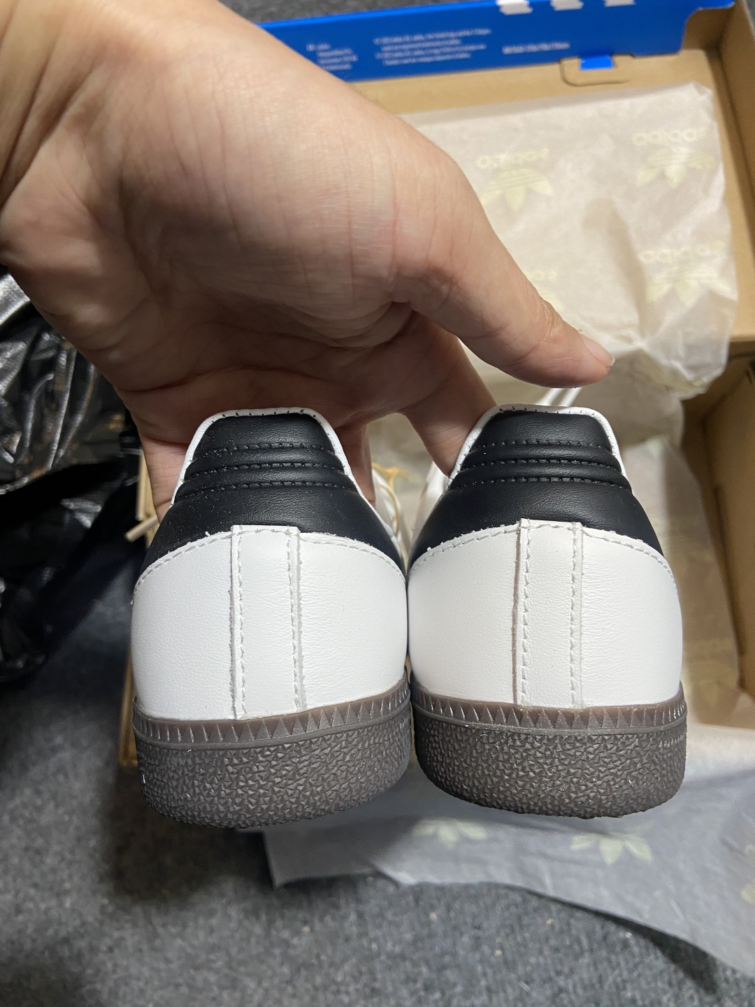 补货Originals桑巴德训 尺码：36-45纯原出品-Originals Samba Vegan 低