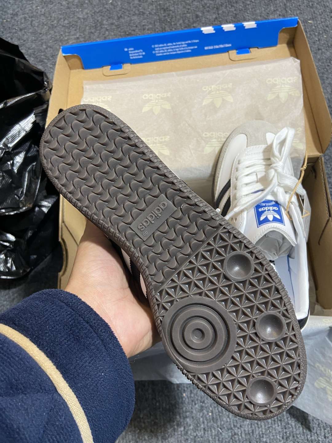 补货Originals桑巴德训 尺码：36-45纯原出品-Originals Samba Vegan 低