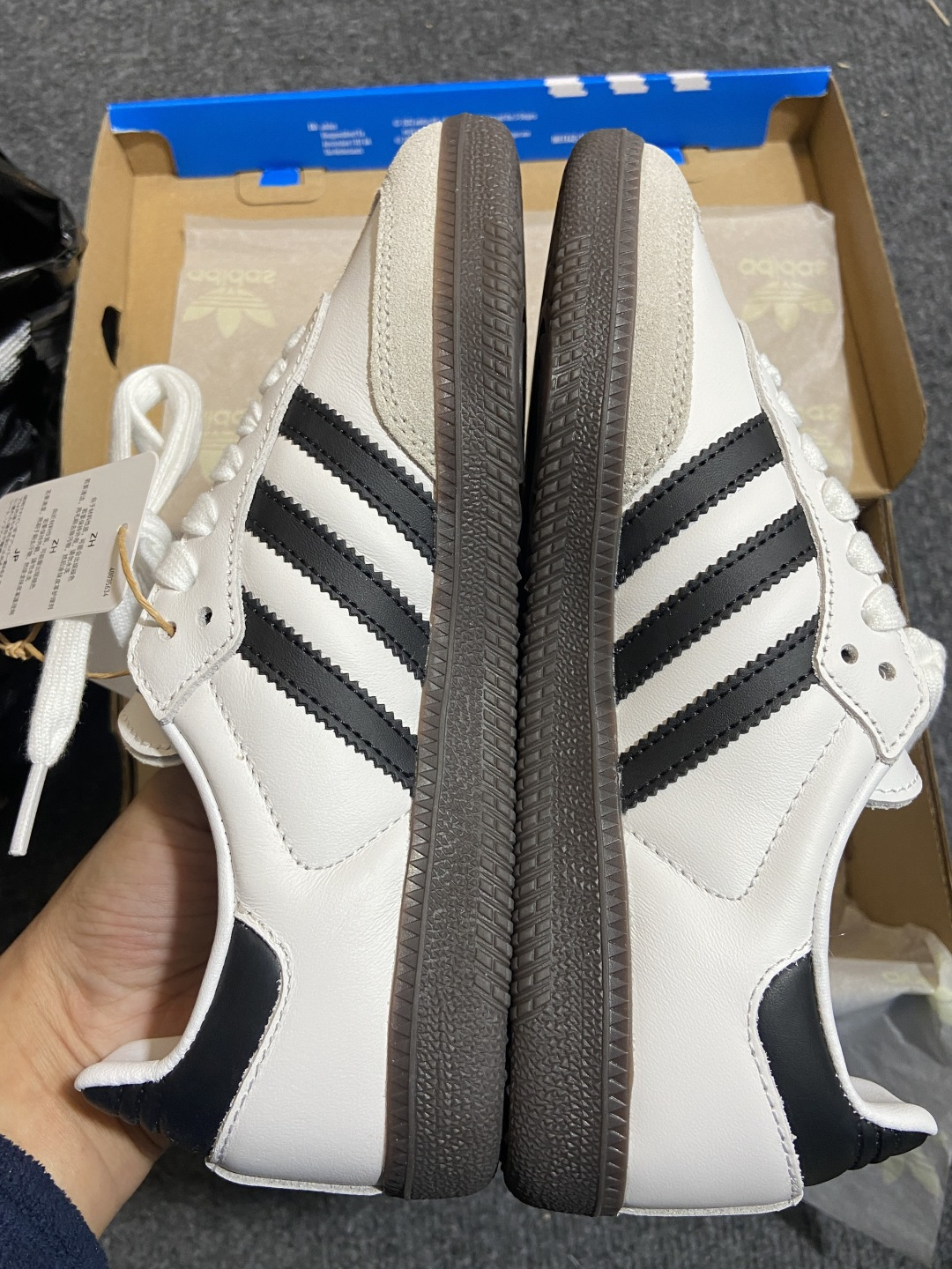 补货Originals桑巴德训 尺码：36-45纯原出品-Originals Samba Vegan 低