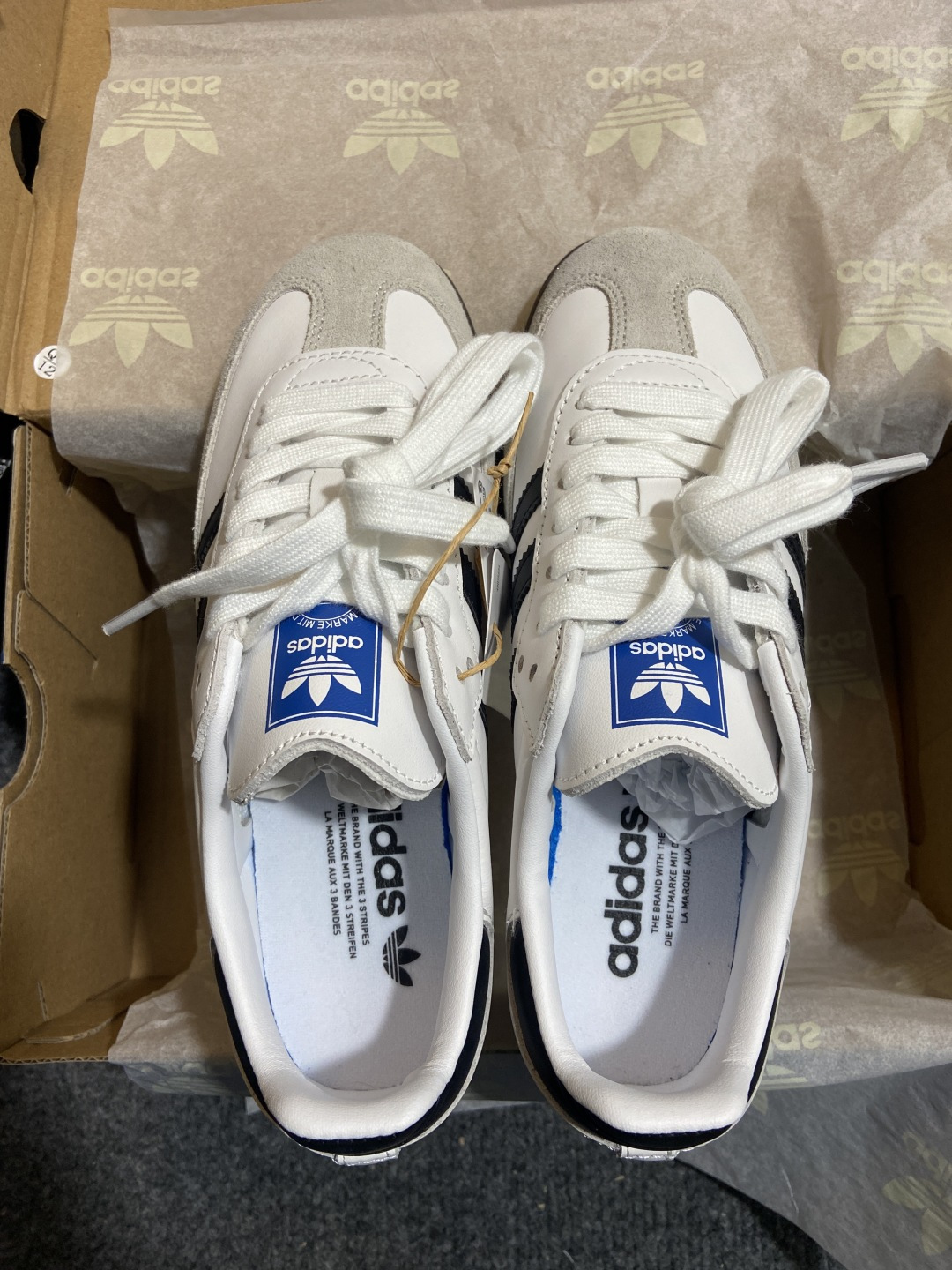 补货Originals桑巴德训 尺码：36-45纯原出品-Originals Samba Vegan 低