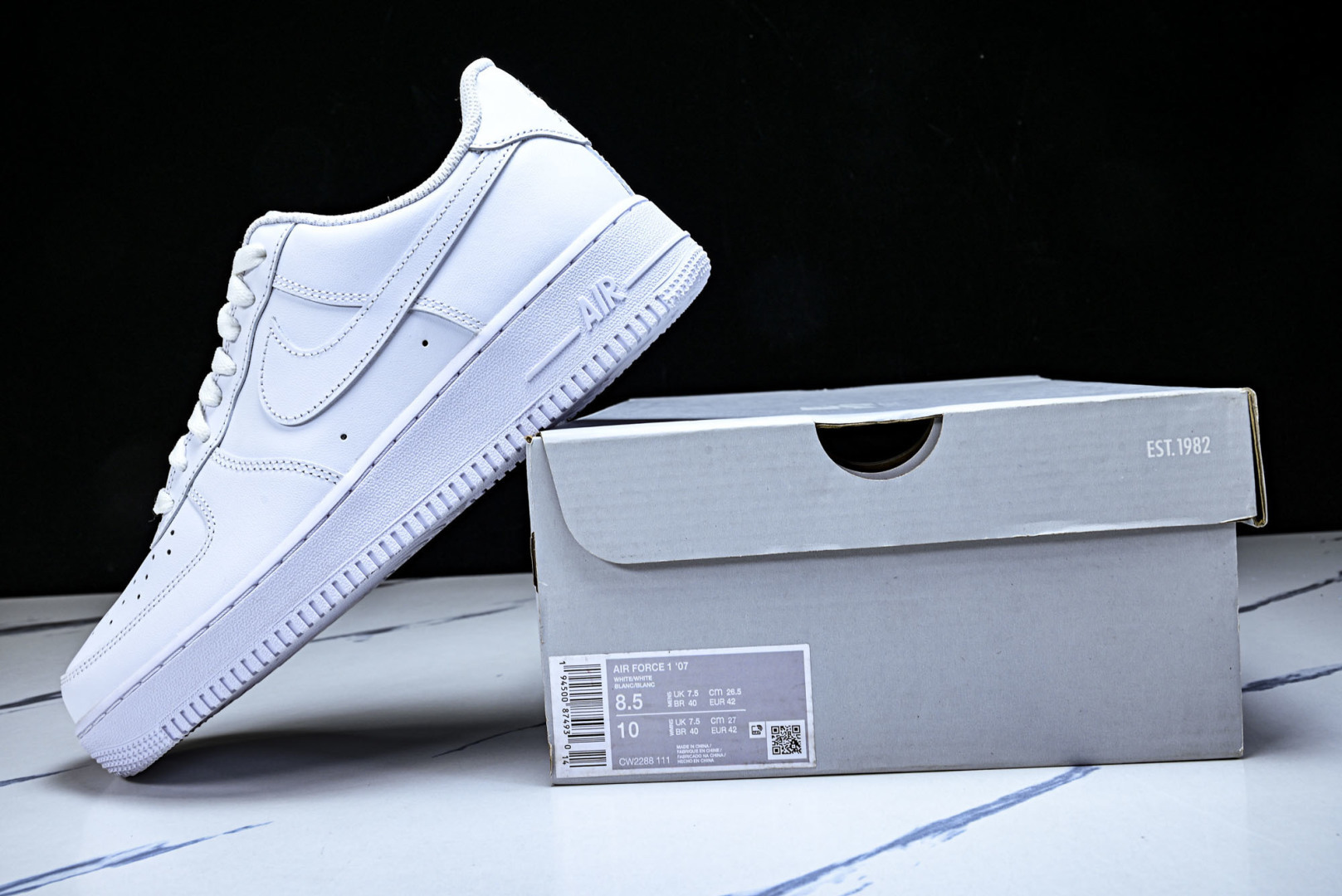 AF1低帮 尺36-46纯原版出品-Nike Air Force 1'07 ESS 空军一号低帮休闲板鞋