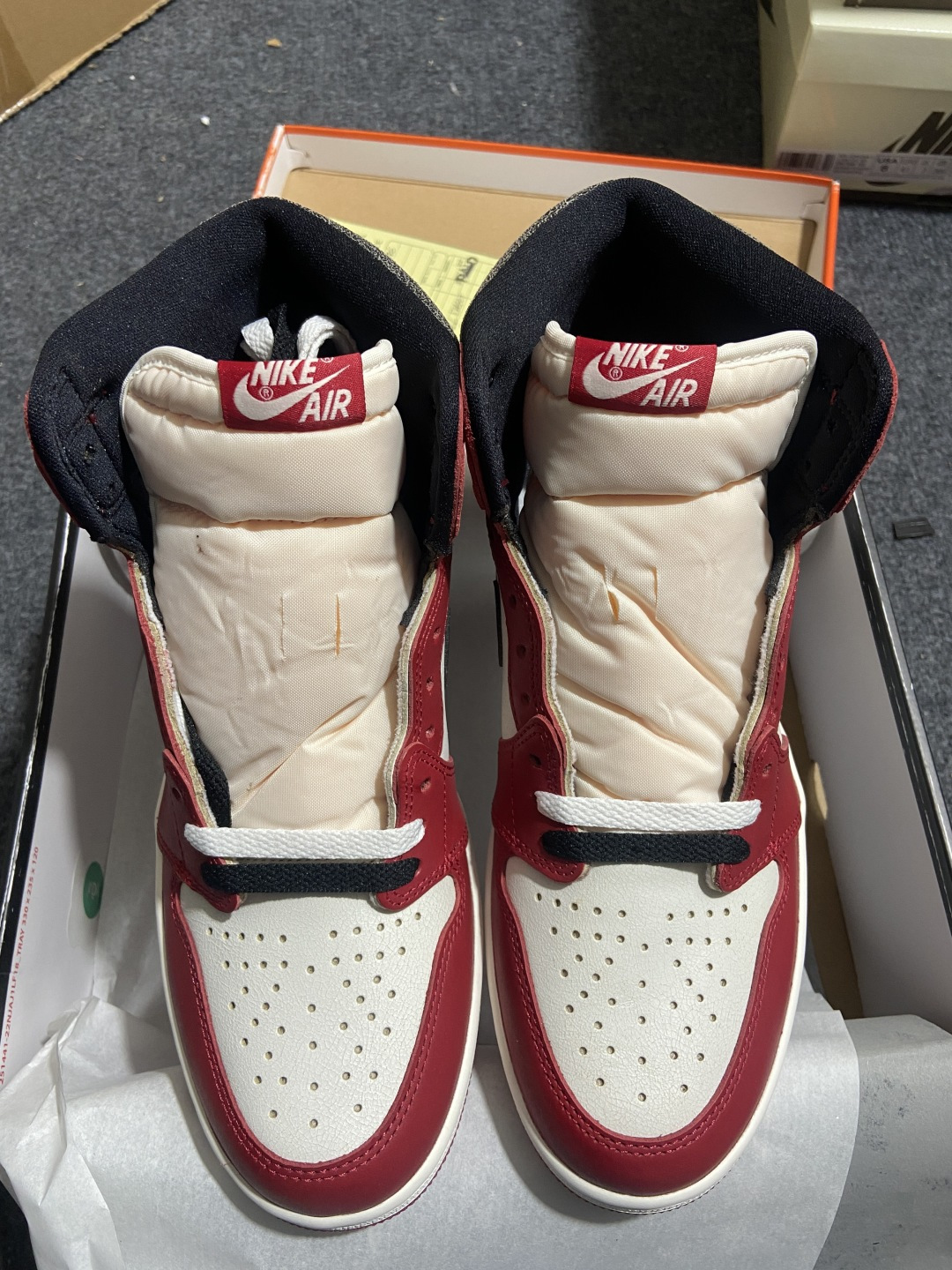 补出AJ1 氧化芝加哥 尺码：40.5-47.5纯原出品-Air Jordan 1“Chicago Re