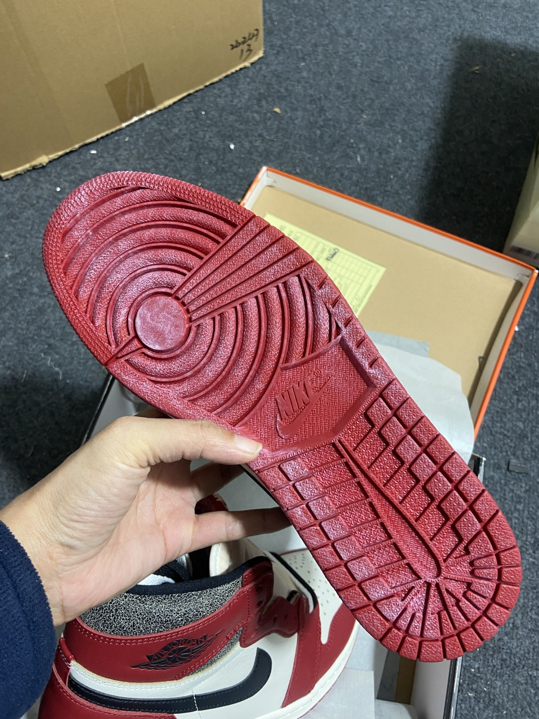 补出AJ1 氧化芝加哥 尺码：40.5-47.5纯原出品-Air Jordan 1“Chicago Re