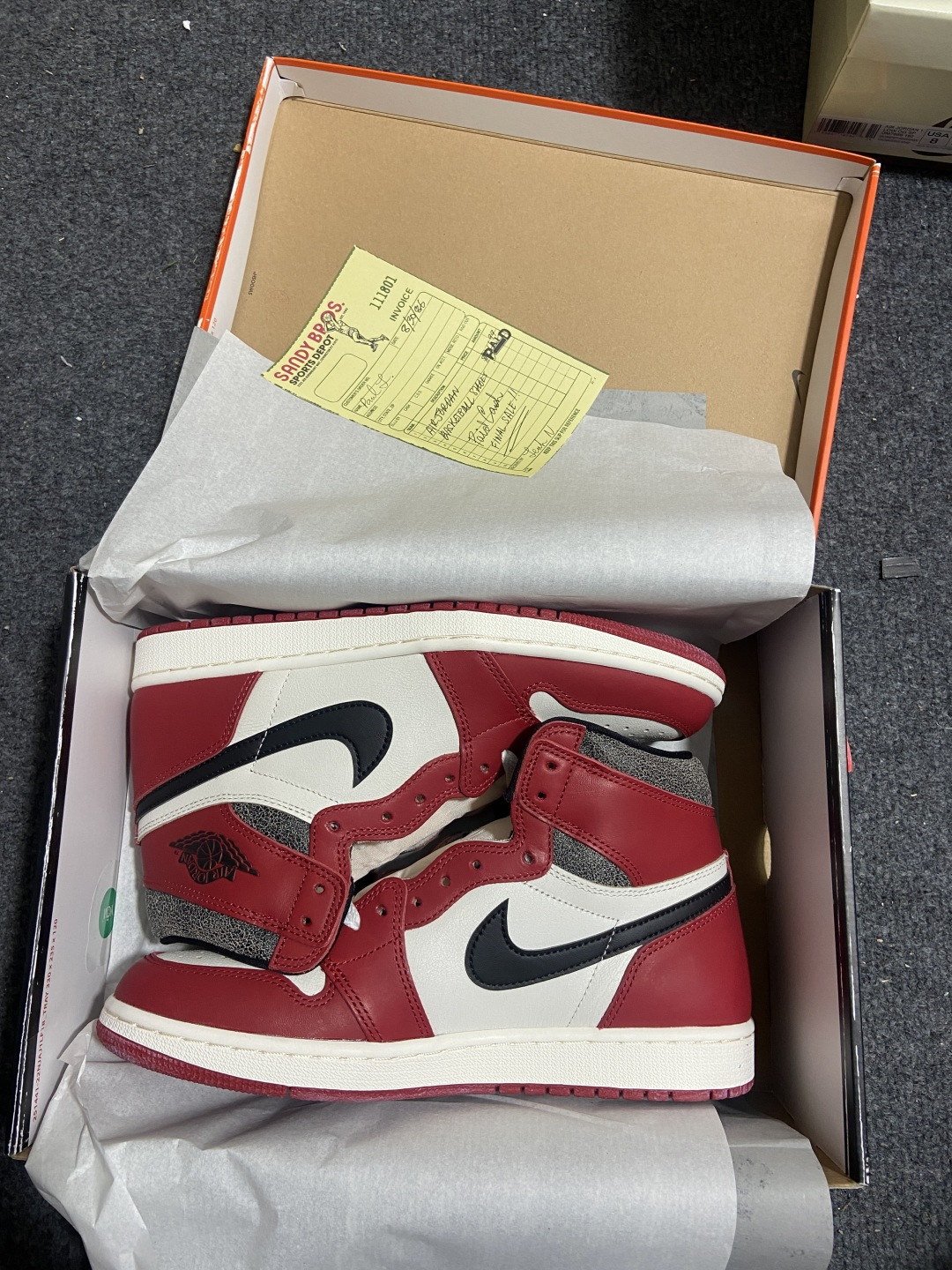 补出AJ1 氧化芝加哥 尺码：40.5-47.5纯原出品-Air Jordan 1“Chicago Re