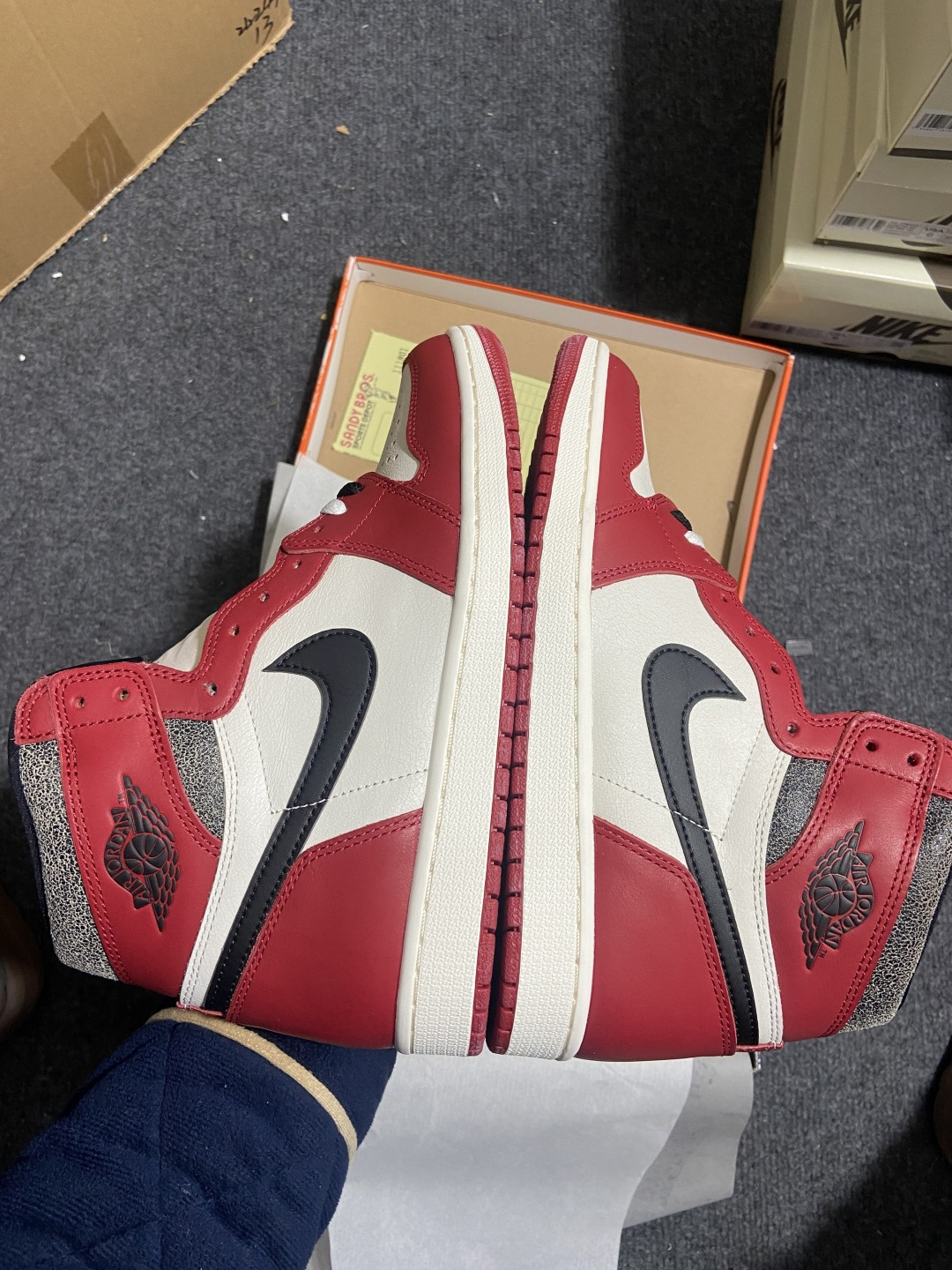 补出AJ1 氧化芝加哥 尺码：40.5-47.5纯原出品-Air Jordan 1“Chicago Re