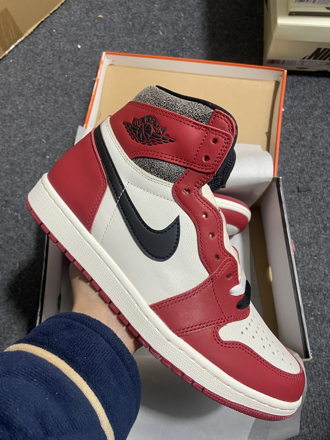 补出AJ1 氧化芝加哥 尺码：40.5-47.5纯原出品-Air Jordan 1“Chicago Re
