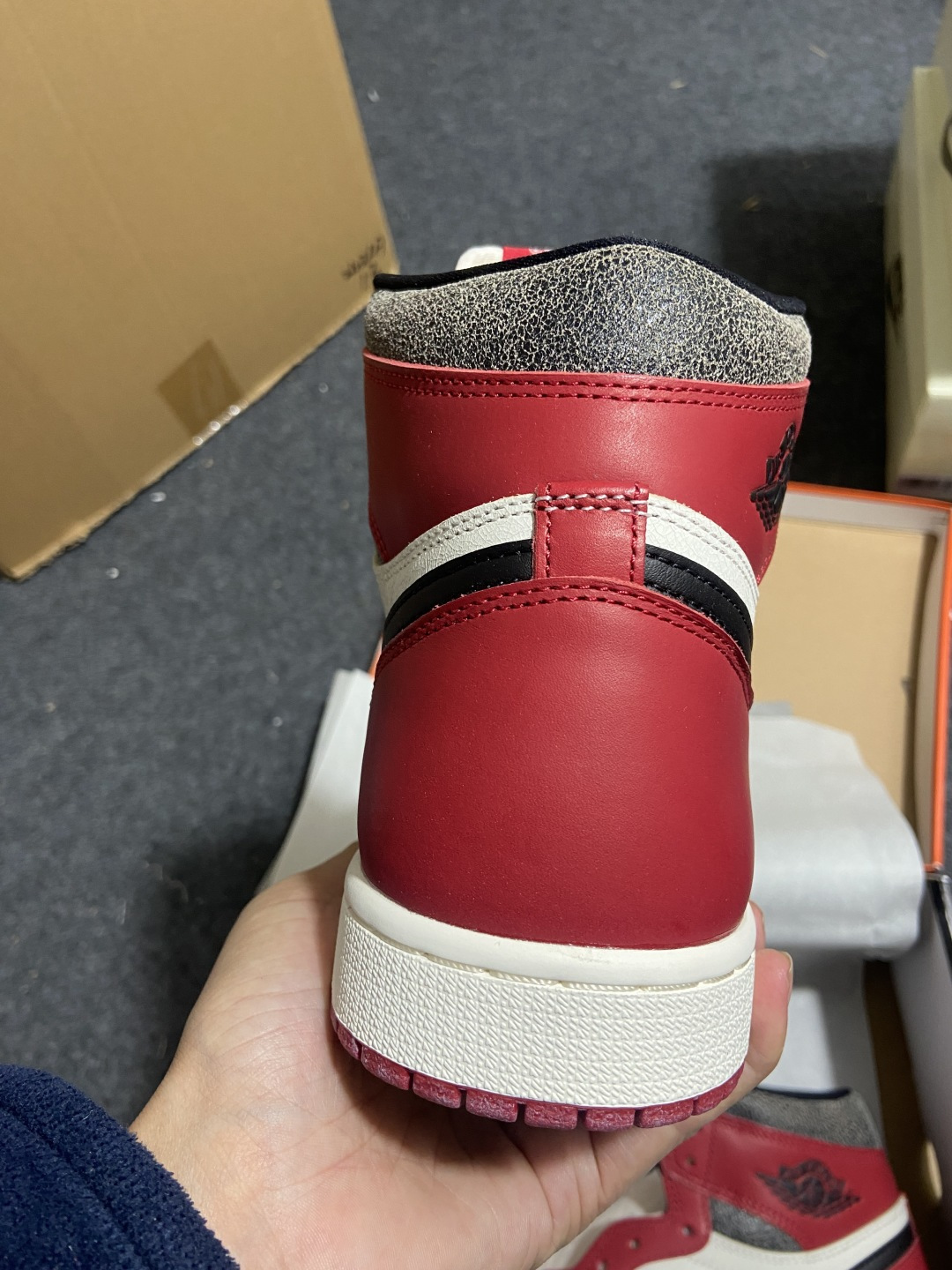 补出AJ1 氧化芝加哥 尺码：40.5-47.5纯原出品-Air Jordan 1“Chicago Re