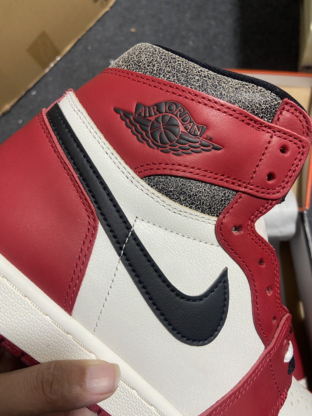 补出AJ1 氧化芝加哥 尺码：40.5-47.5纯原出品-Air Jordan 1“Chicago Re