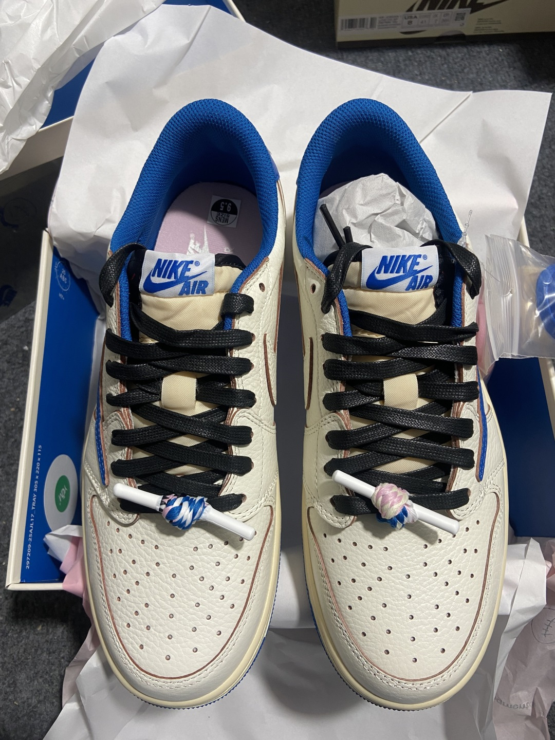 补出AJ1 Low 尺码:36-48.5纯原出品-Air Jordan 1 Travis Scott x