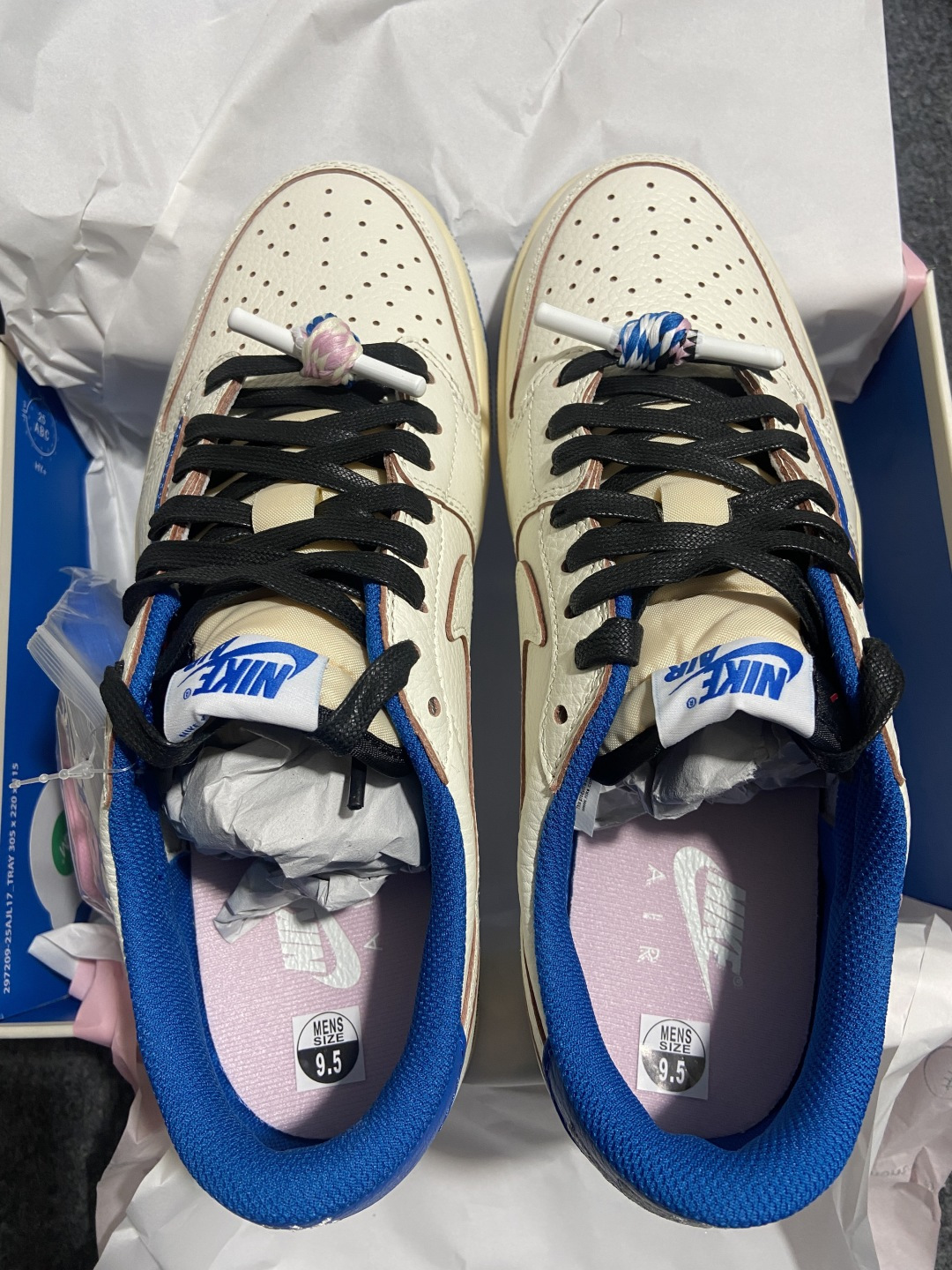 补出AJ1 Low 尺码:36-48.5纯原出品-Air Jordan 1 Travis Scott x