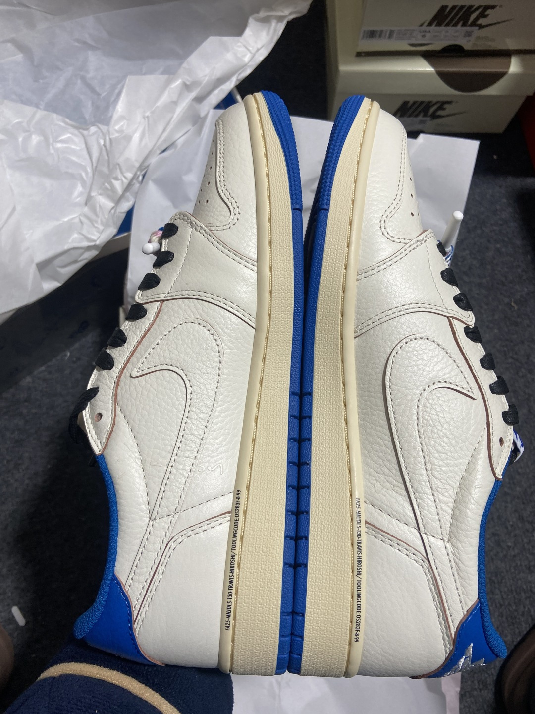 补出AJ1 Low 尺码:36-48.5纯原出品-Air Jordan 1 Travis Scott x