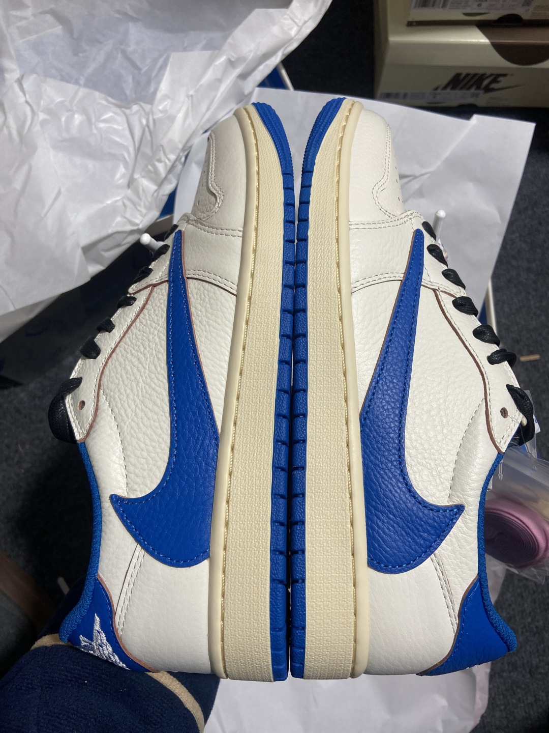 补出AJ1 Low 尺码:36-48.5纯原出品-Air Jordan 1 Travis Scott x