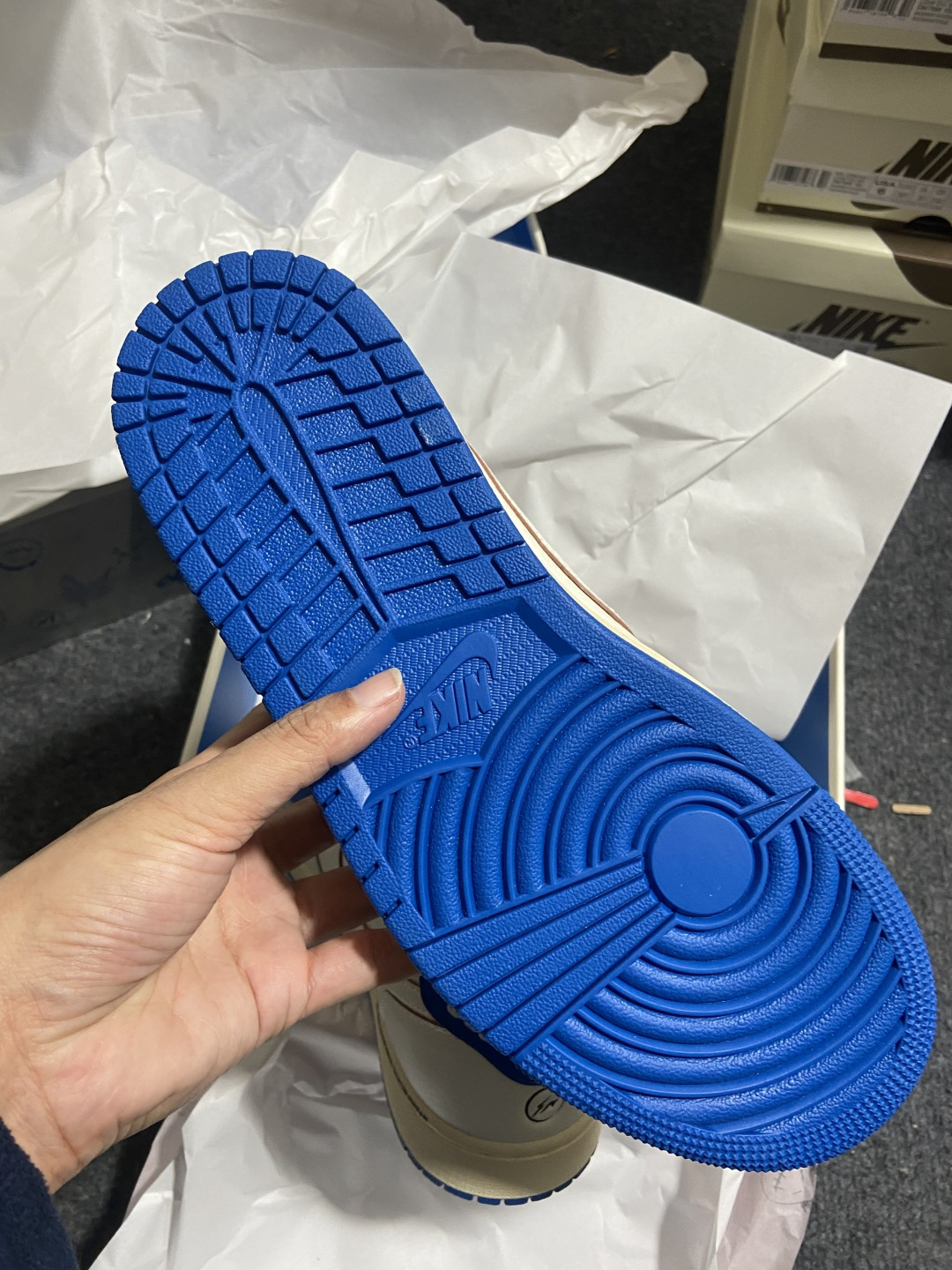 补出AJ1 Low 尺码:36-48.5纯原出品-Air Jordan 1 Travis Scott x