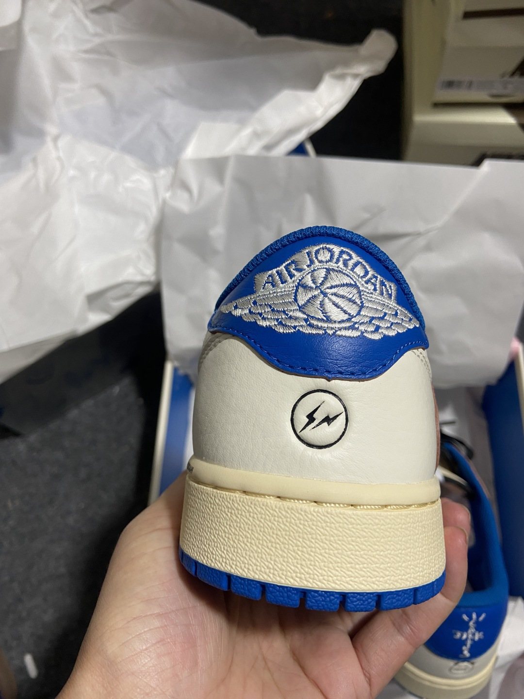 补出AJ1 Low 尺码:36-48.5纯原出品-Air Jordan 1 Travis Scott x