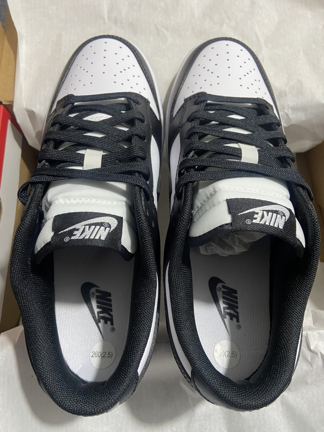 补货Dunk 尺码:35.5-47.5纯原出品-Dunk Low Retro “Black” 黑白 熊猫