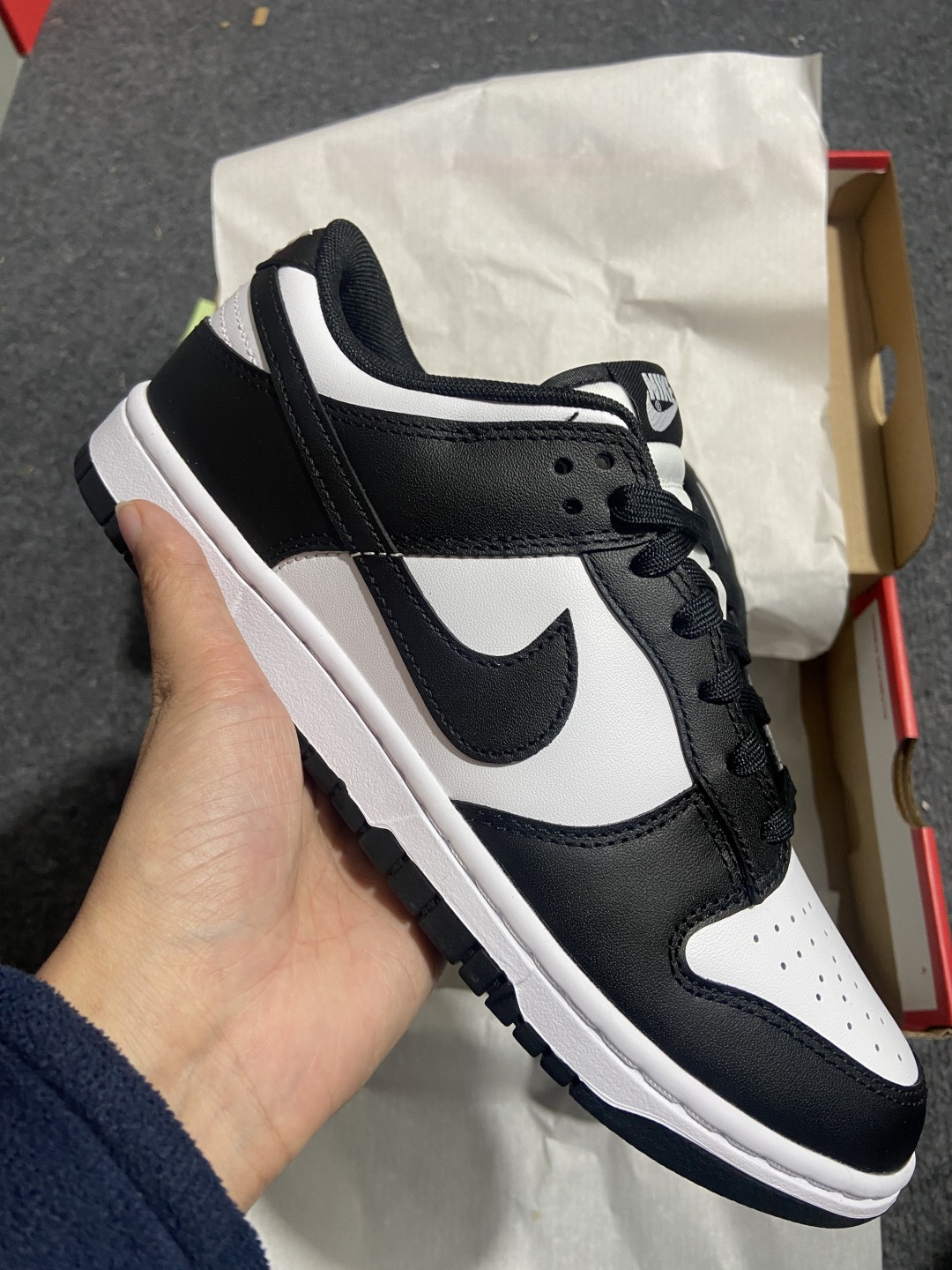 补货Dunk 尺码:35.5-47.5纯原出品-Dunk Low Retro “Black” 黑白 熊猫