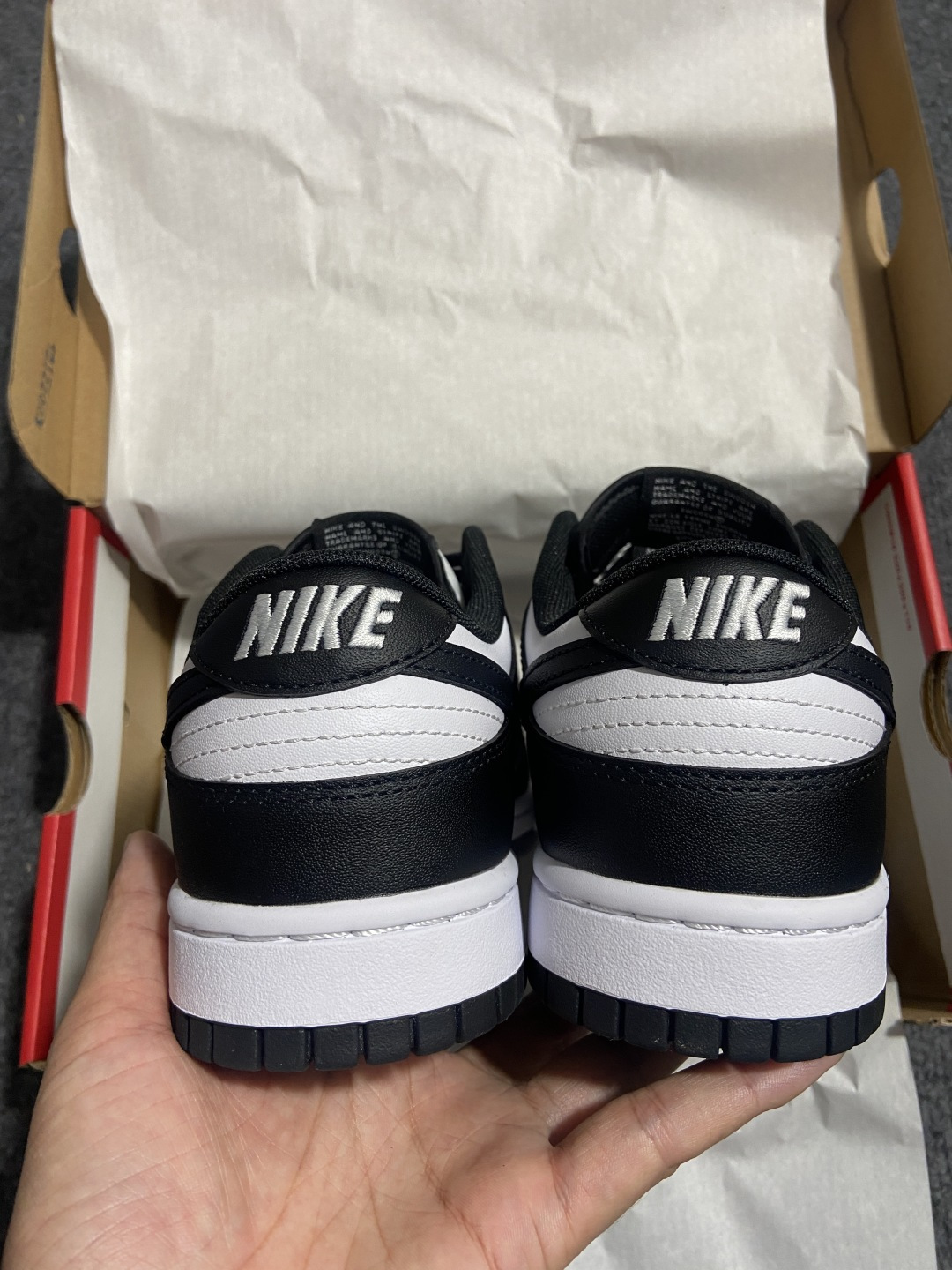补货Dunk 尺码:35.5-47.5纯原出品-Dunk Low Retro “Black” 黑白 熊猫