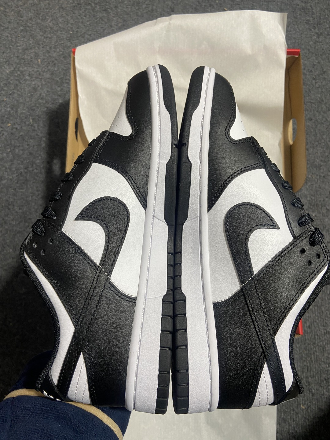 补货Dunk 尺码:35.5-47.5纯原出品-Dunk Low Retro “Black” 黑白 熊猫