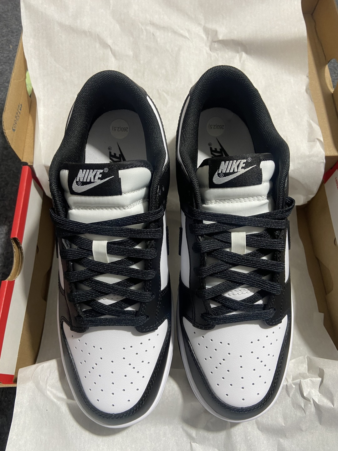 补货Dunk 尺码:35.5-47.5纯原出品-Dunk Low Retro “Black” 黑白 熊猫