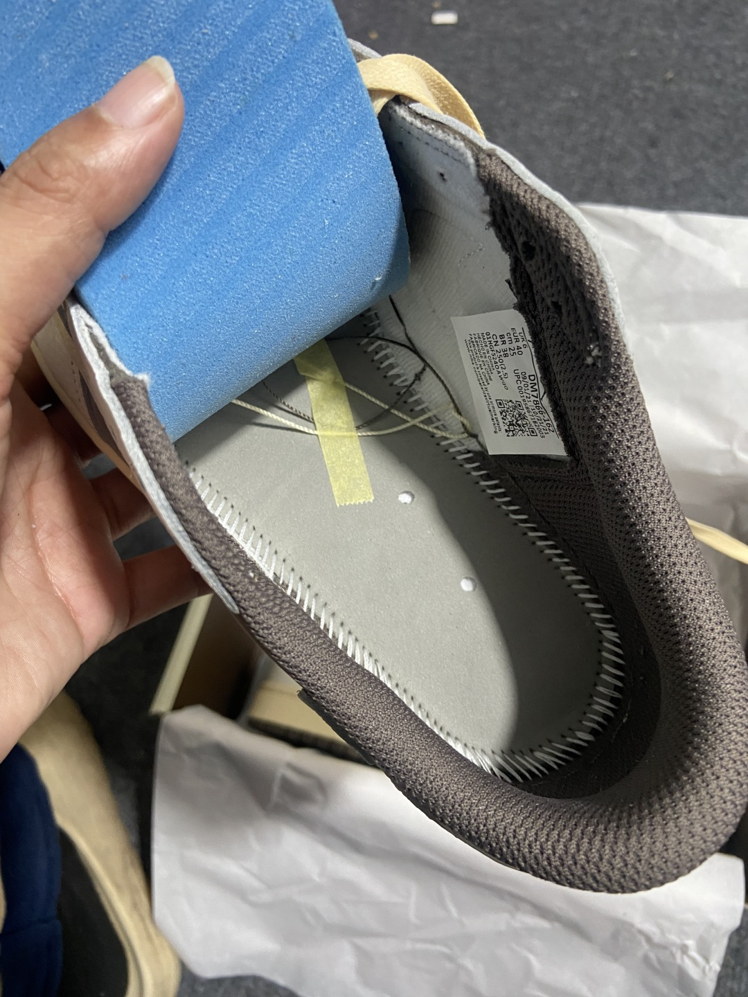 AJ Low 白棕倒钩 尺码:35.5-48.5纯原版出品-Travis Scott x Air Jor