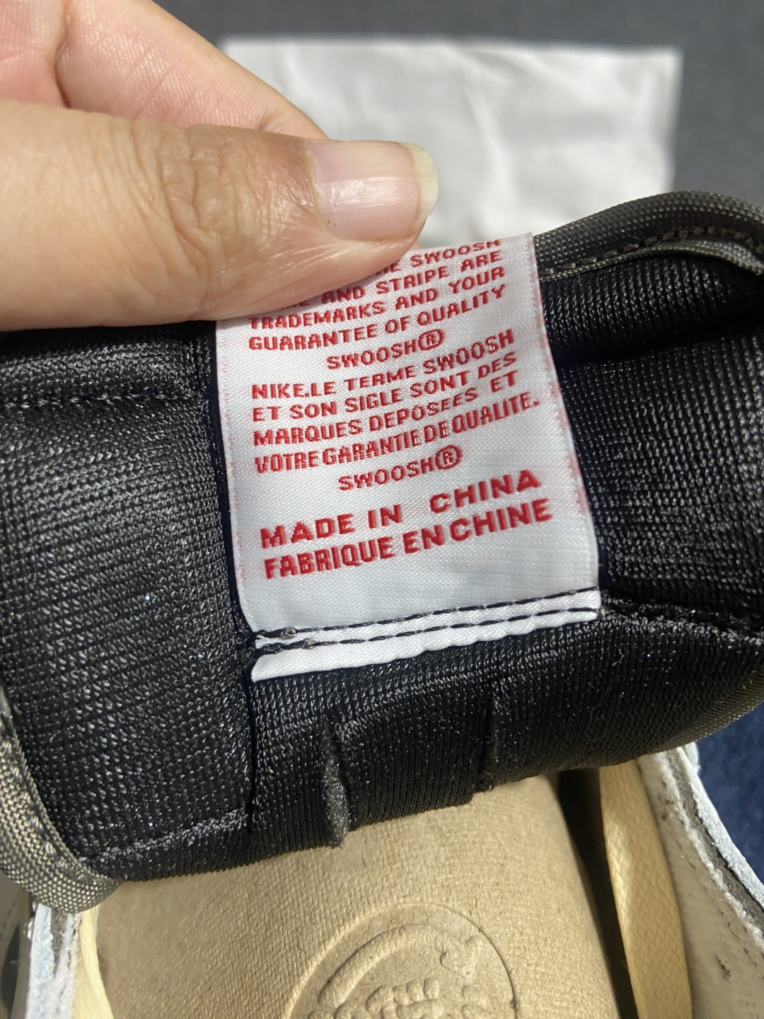 AJ Low 白棕倒钩 尺码:35.5-48.5纯原版出品-Travis Scott x Air Jor