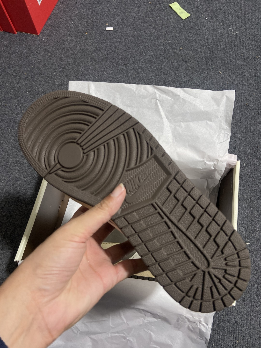 AJ Low 白棕倒钩 尺码:35.5-48.5纯原版出品-Travis Scott x Air Jor