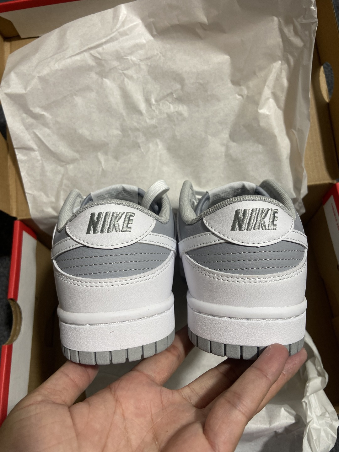 Nike Dunk Low Retro 狼灰白货号：DJ6188 003尺码：36 36.5 37.5 