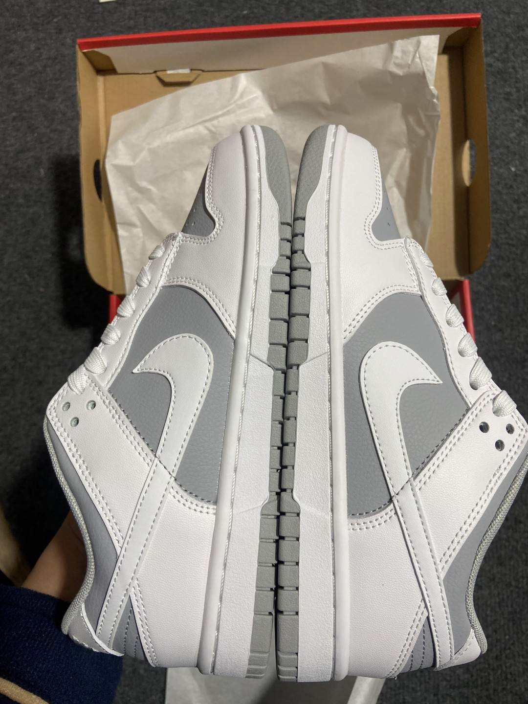 Nike Dunk Low Retro 狼灰白货号：DJ6188 003尺码：36 36.5 37.5 