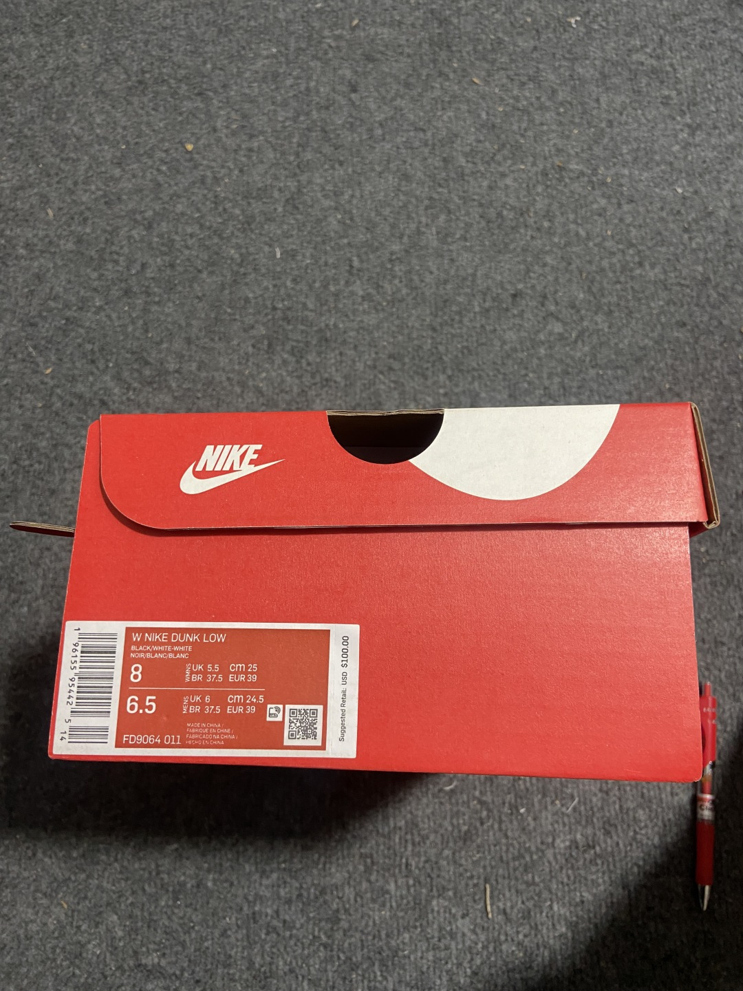 ＃ NK Dunk Low 白黑反转熊猫 FD9064-011 毫无疑问市场中端王者 全码福利开炸 长期