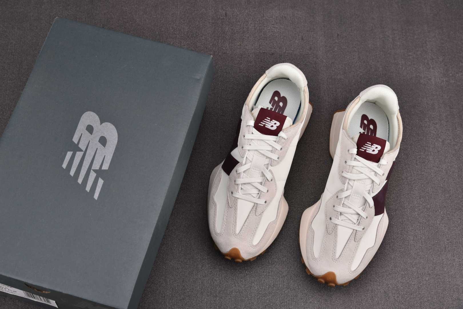 NB327 尺码36-45纯原版出品-New Blance 327 白灰红 WS327KA YZ004尺