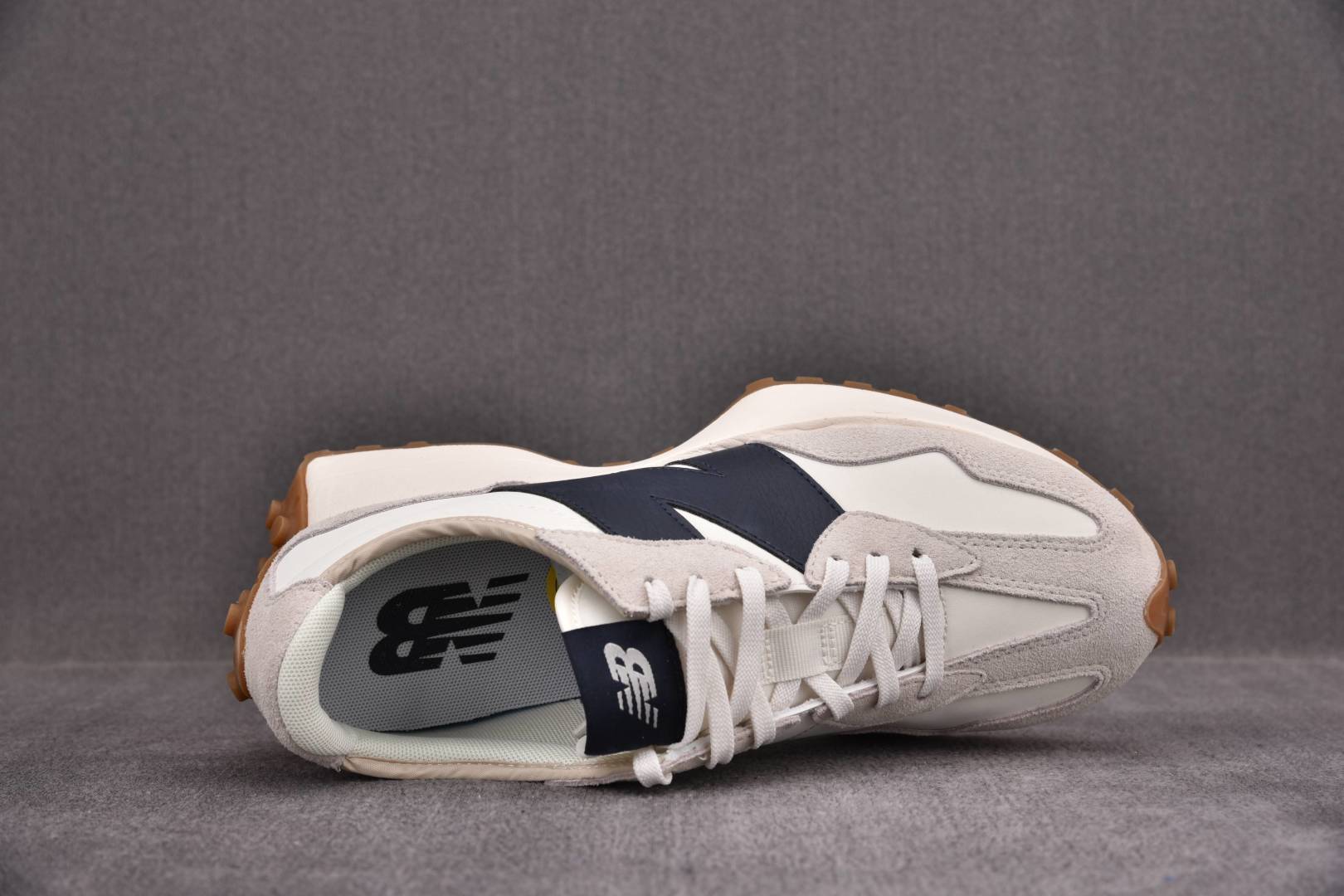 NB327 尺码36-45纯原版出品-New Blance 327 翻毛皮 灰白 WS327KB YZ0