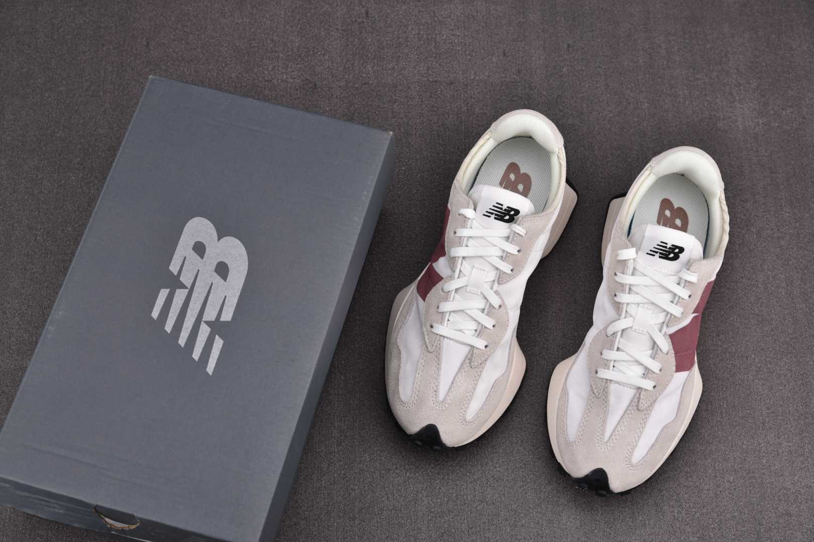 NB327 尺码36-45纯原版出品-New Blance 327 灰红 WS327CD YZ004尺码