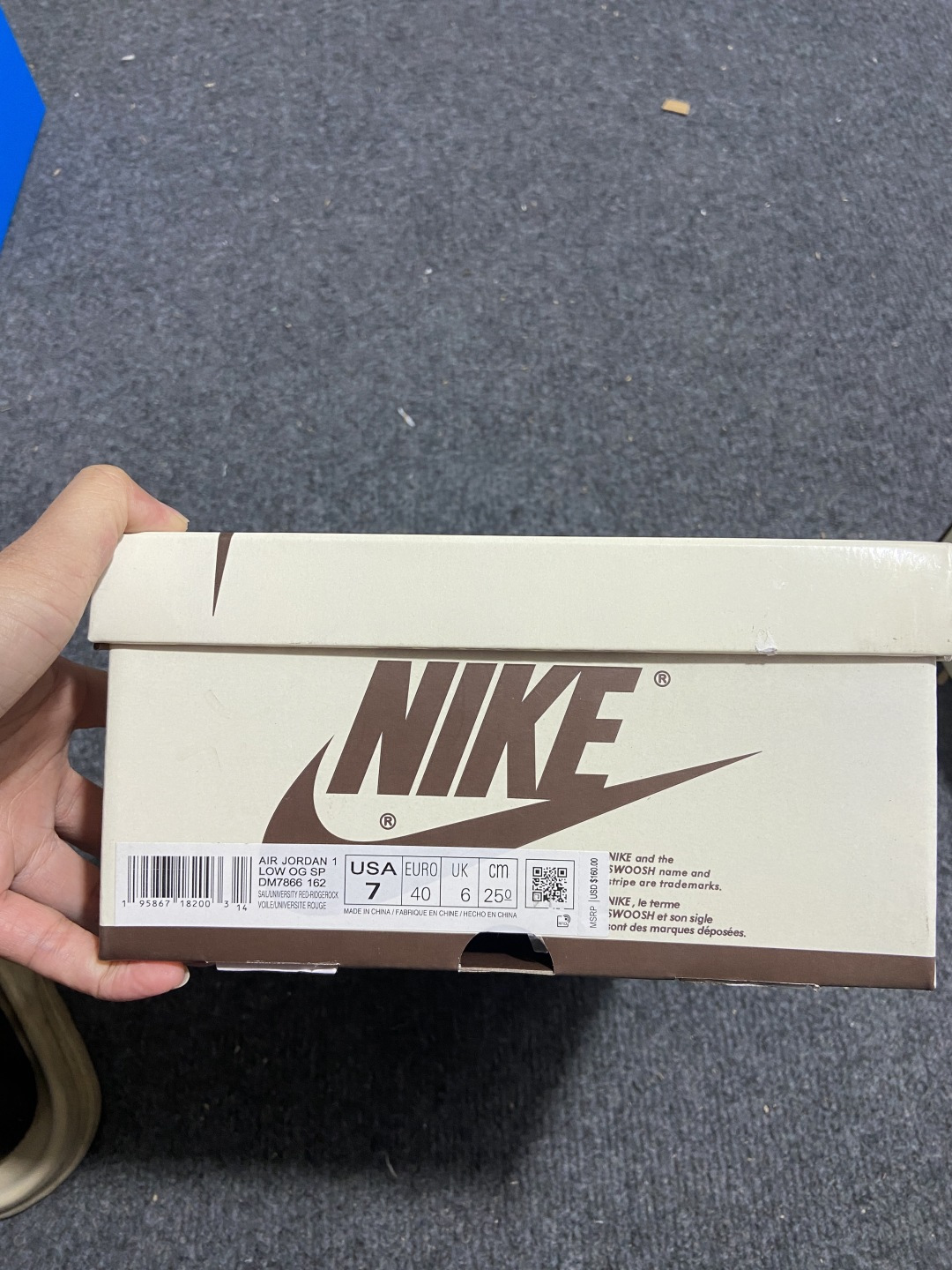 AJ Low 白棕倒钩 尺码:35.5-48.5纯原版出品-原厂 Travis Scott x Air 