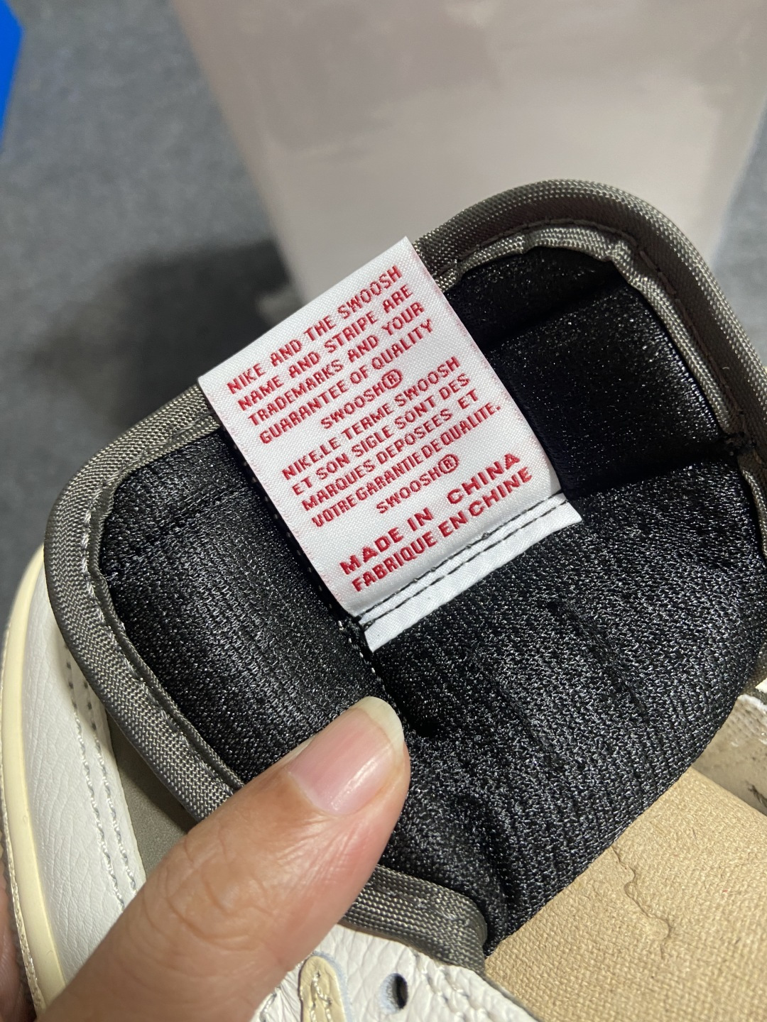 AJ Low 白棕倒钩 尺码:35.5-48.5纯原版出品-Travis Scott x Air Jor