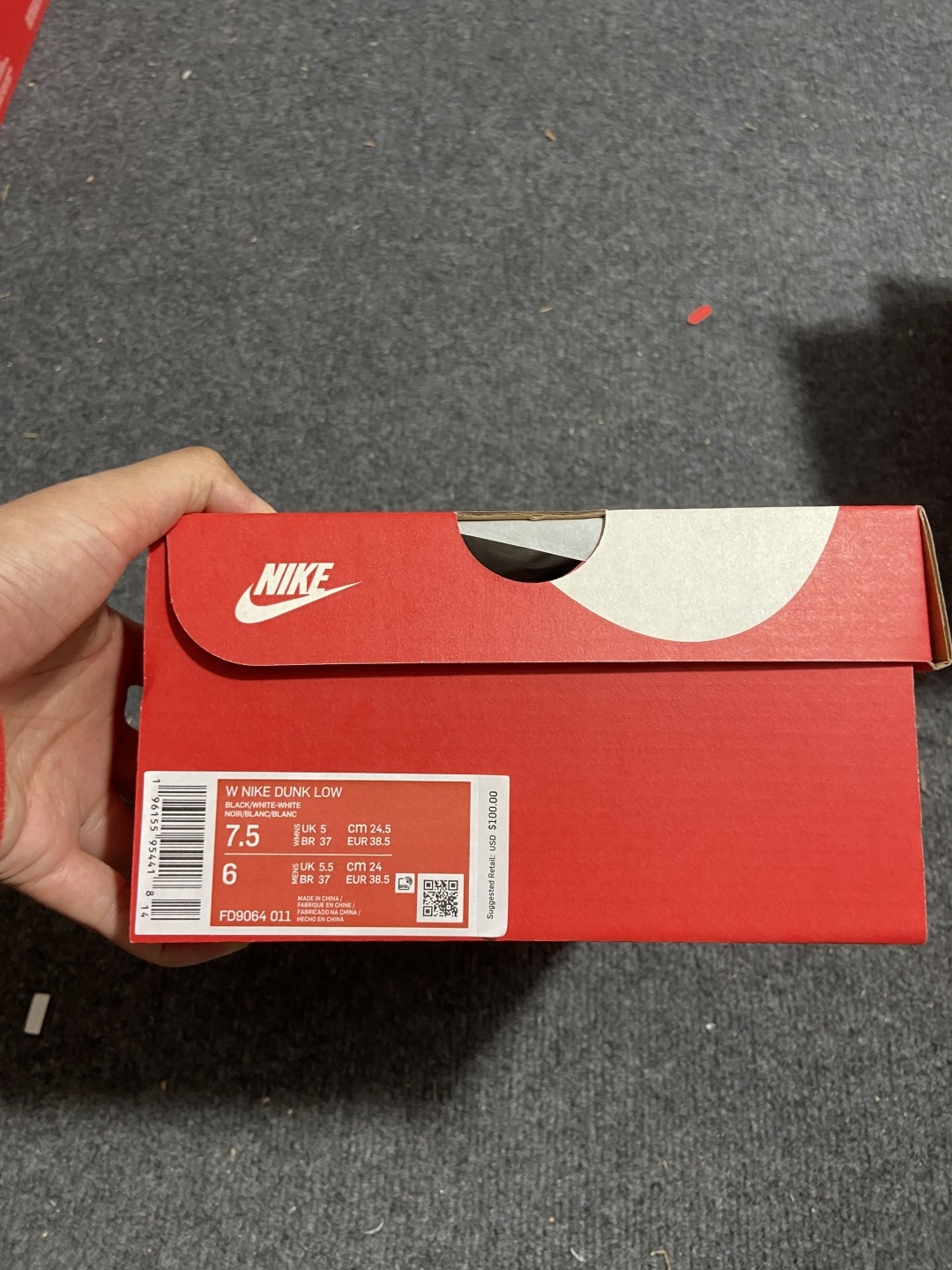 ＃ NK Dunk Low 白黑反转熊猫 FD9064-011 毫无疑问市场中端王者 全码福利开炸 长期