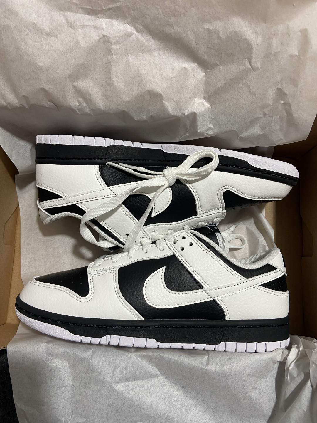 ＃ NK Dunk Low 白黑反转熊猫 FD9064-011 毫无疑问市场中端王者 全码福利开炸 长期