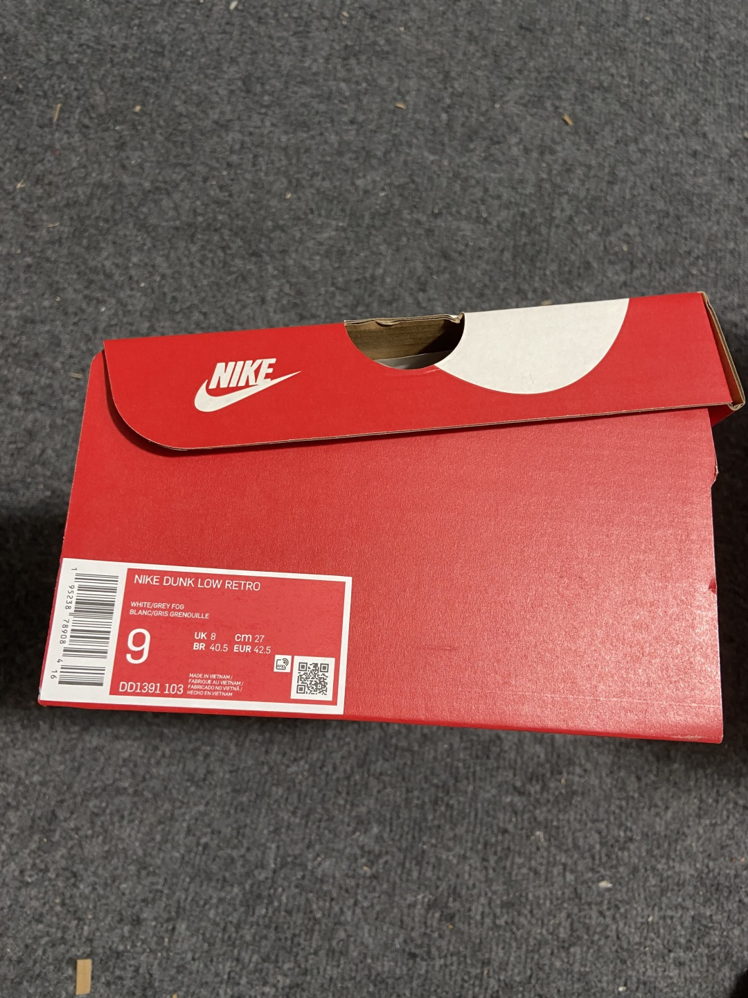 Dunk 白灰 尺码 35.5-47.5纯原出品-Dunk Low 白灰 烟灰 雾霾 DD1391-10