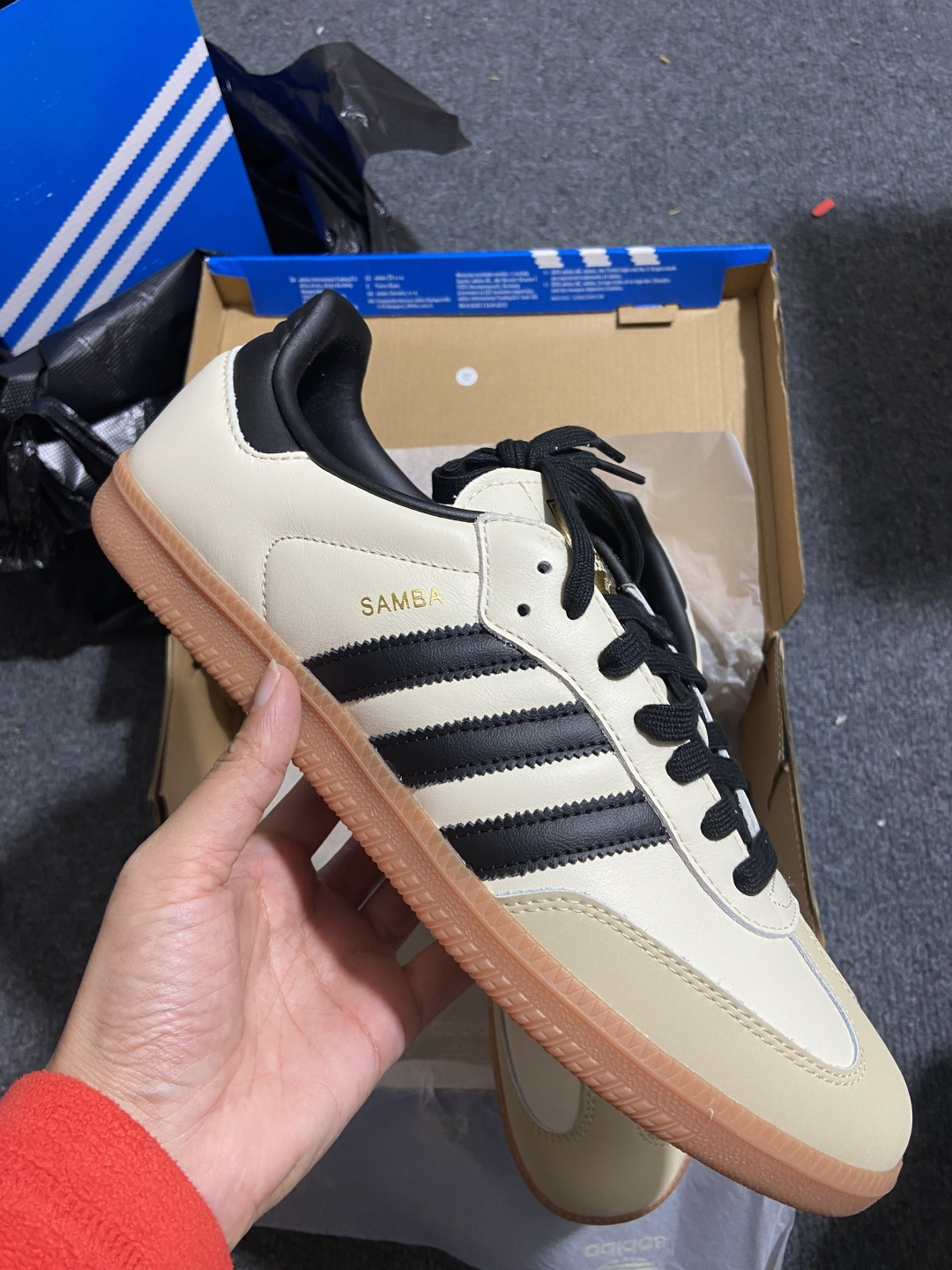 AD Originals 德训 三叶草 SAMBA OG W 男女休闲板鞋 ID0478 尺寸 36 3