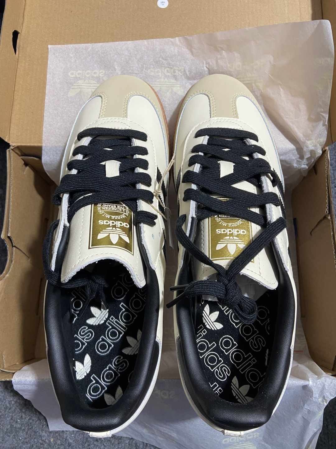 AD Originals 德训 三叶草 SAMBA OG W 男女休闲板鞋 ID0478 尺寸 36 3