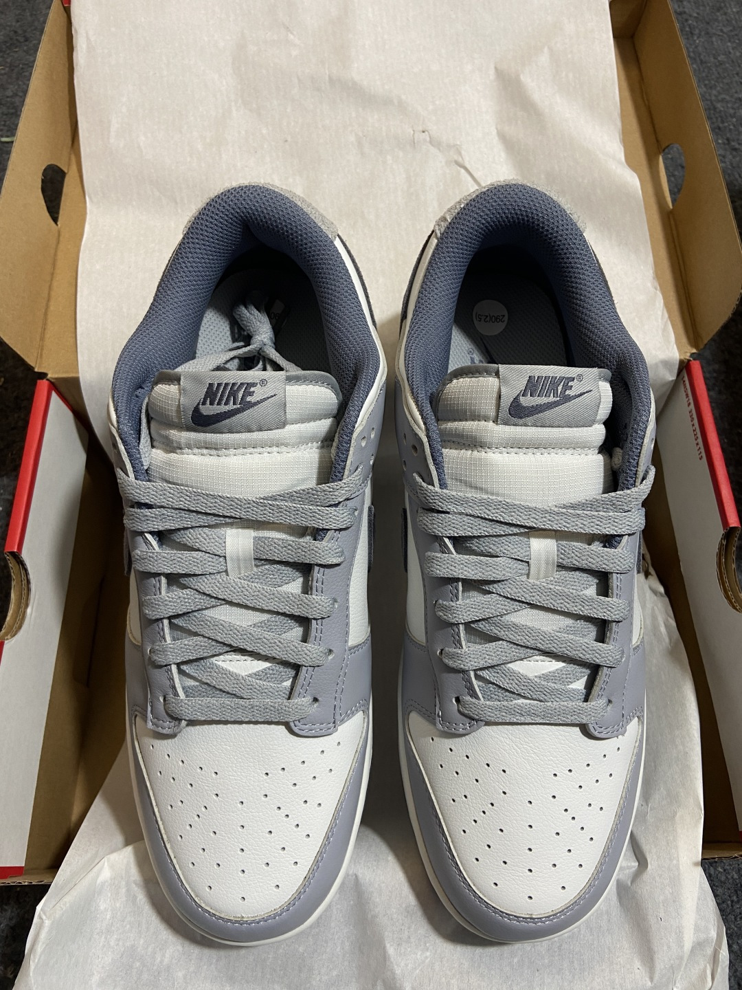 【纯原版】NK Dunk Low Low 白灰 FJ4188-100 特供订单 原厂Sadesa D7 