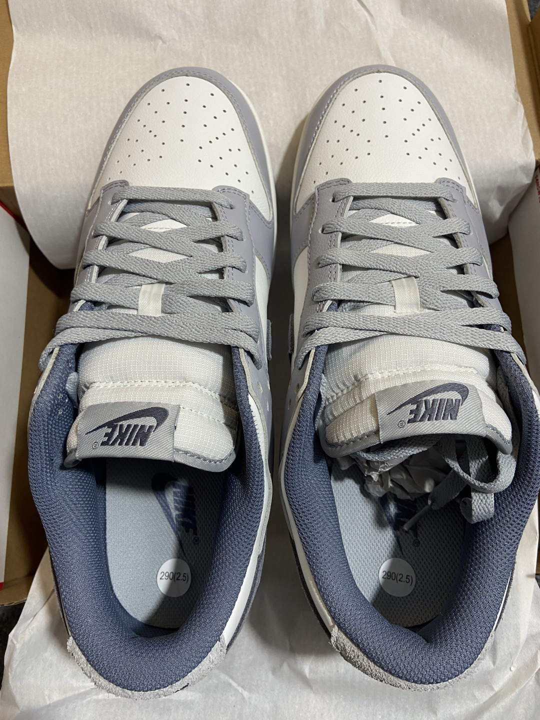 【纯原版】NK Dunk Low Low 白灰 FJ4188-100 特供订单 原厂Sadesa D7 