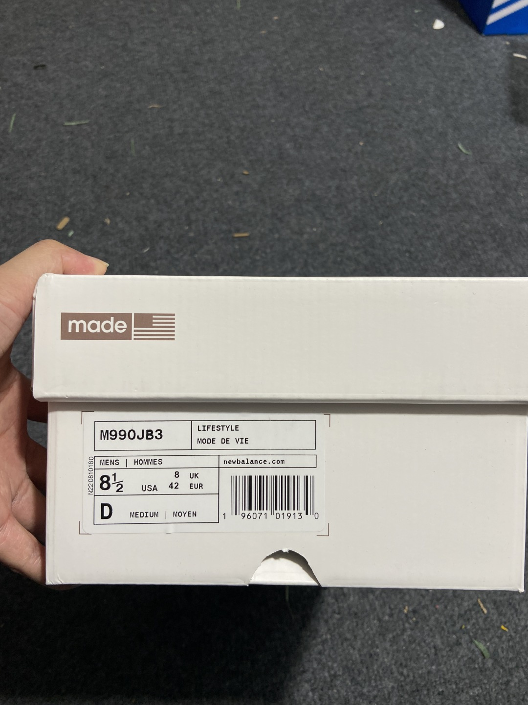 【纯原版】New Balance NB990v3 x JJJJound 蒙特利尔M990JB3独家私模 